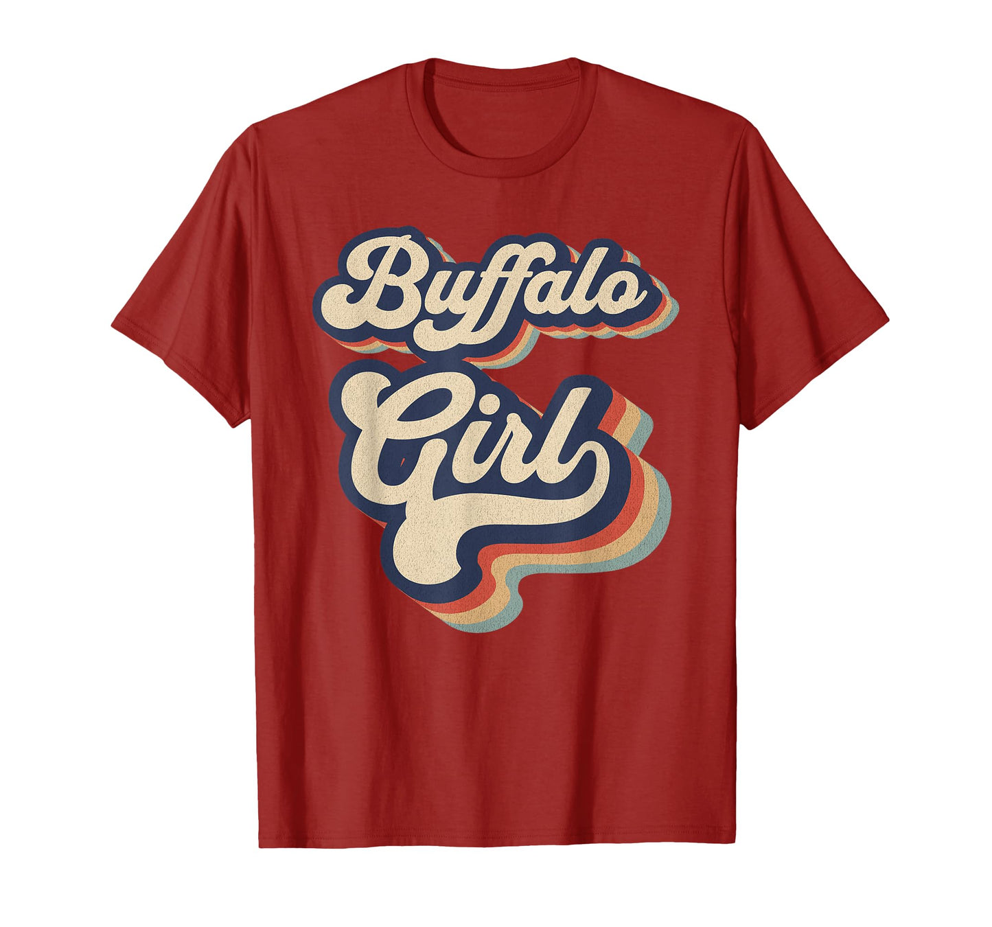Vintage Design For Girls From Buffalo New York T-Shirt