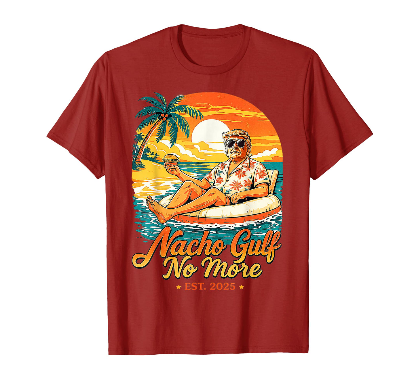 Nacho Gulf no More Gulf of United States Est 2025 T-Shirt