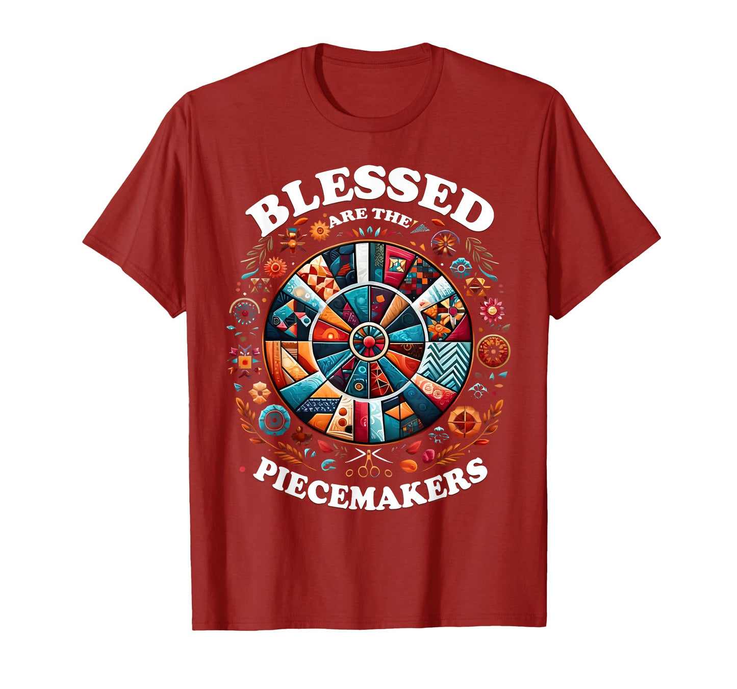 Blessed are the piecemakers For Women Quilting Quilters T-Shirt