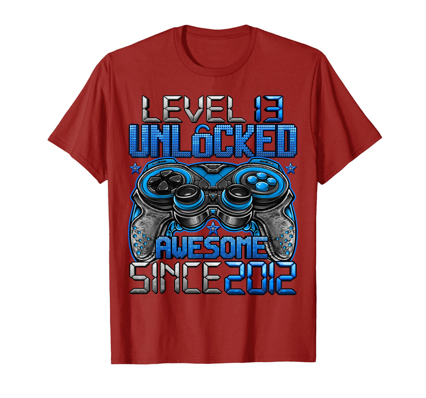 Level 13 Unlocked 13 Year Old Gifts Boys 13th Birthday Boy T-Shirt