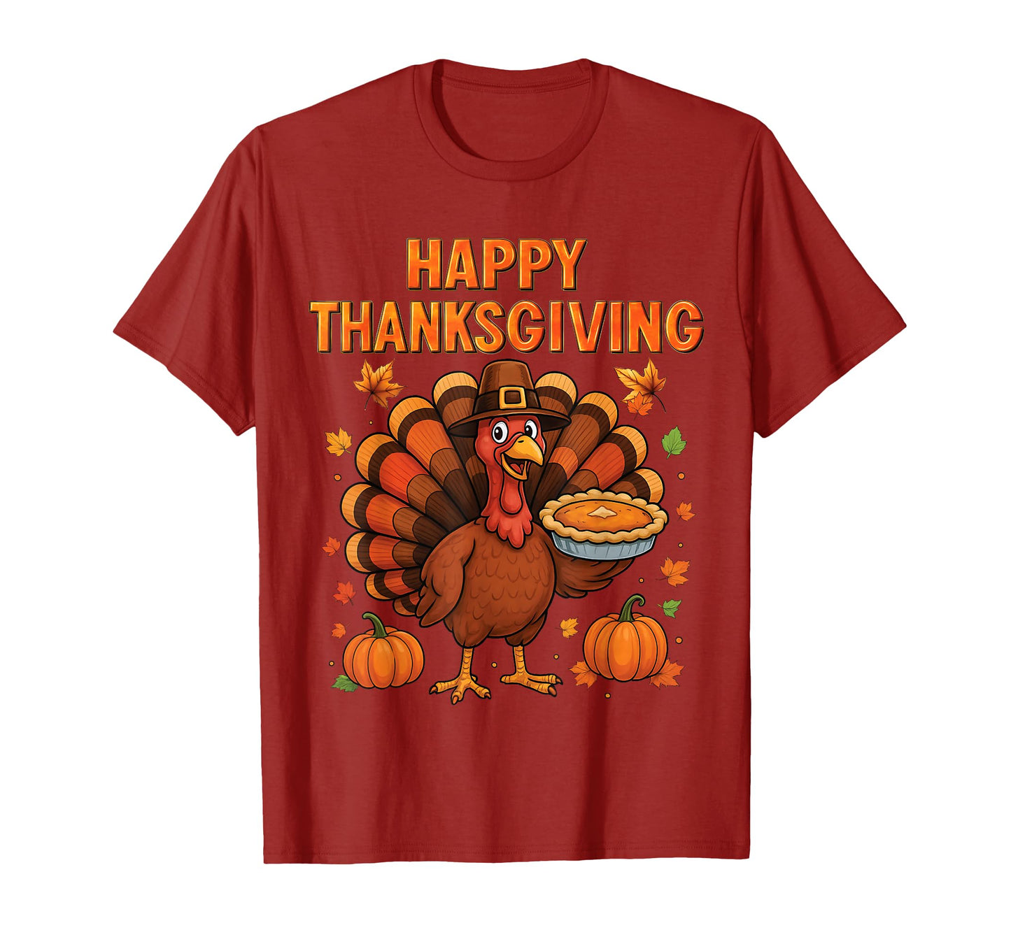 Pumpkin Spice Season Funny Turkey Family Dinner Thanksgiving T-Shirt