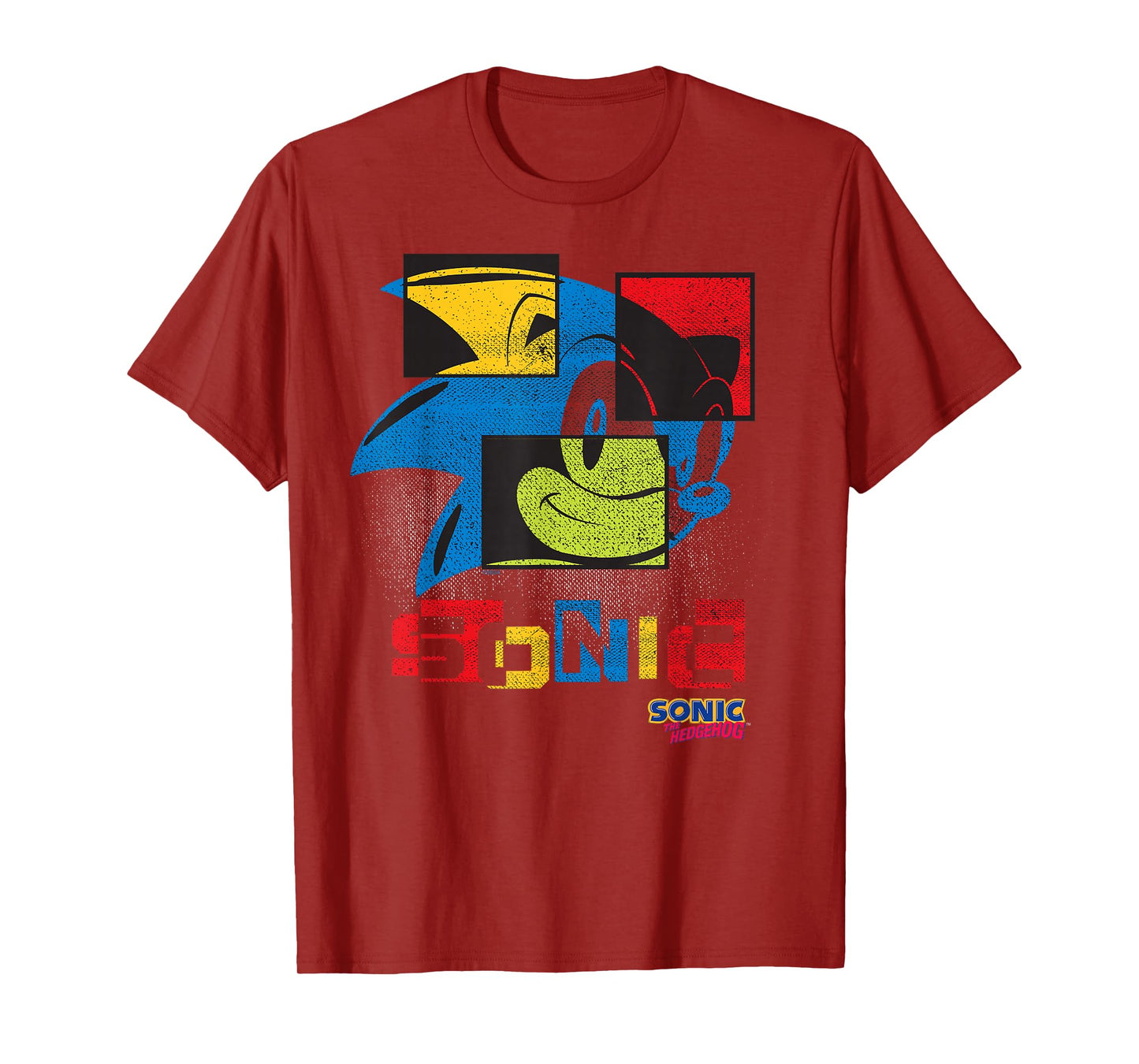 Sonic the Hedgehog - Sonic Misalign T-Shirt