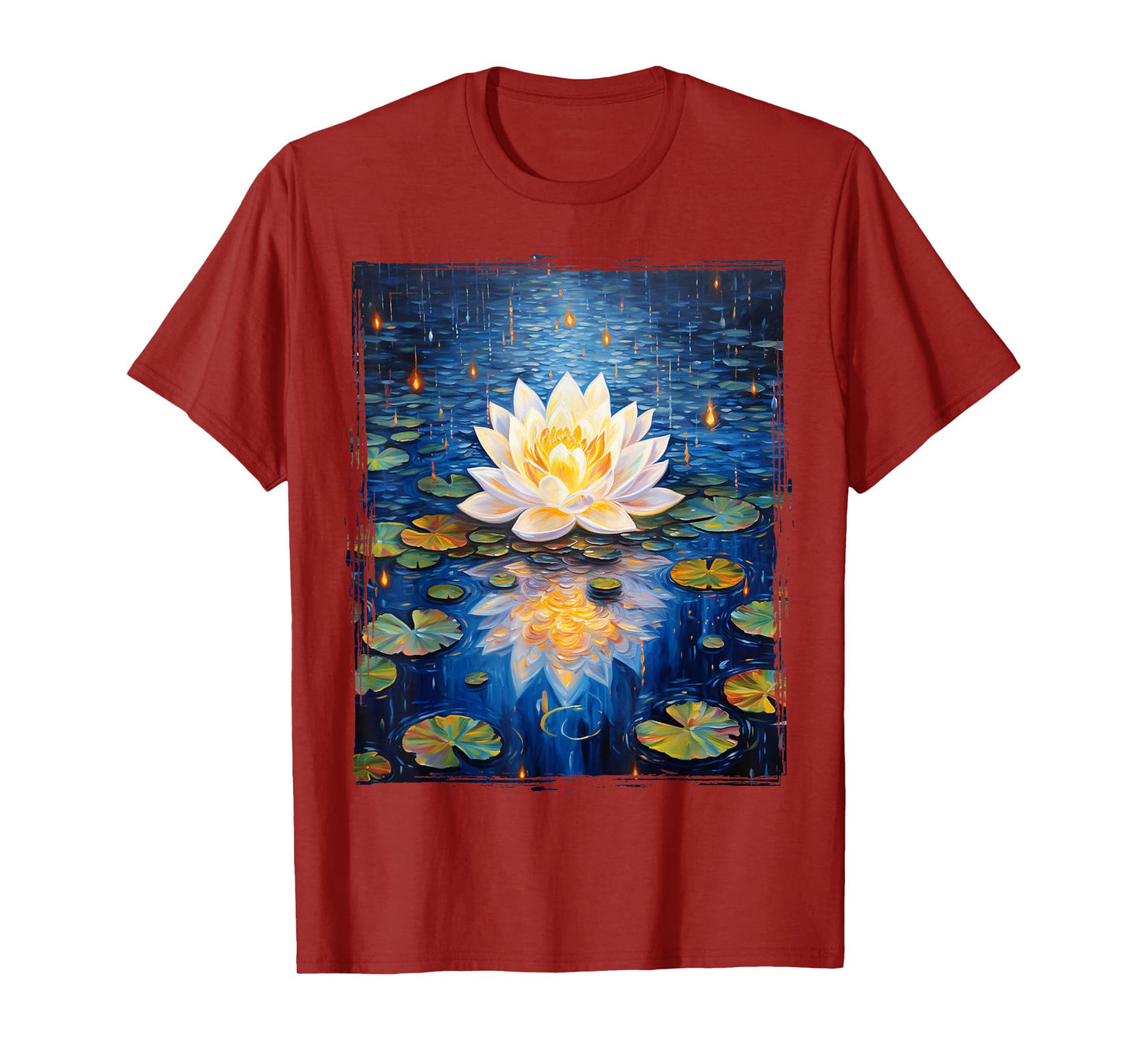 Vintage Lotus , Buddhist for Men & Women T-Shirt