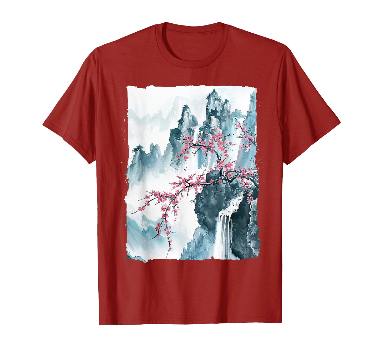 Sakura Spirit: Retro Japanese Cherry Blossom Collection T-Shirt