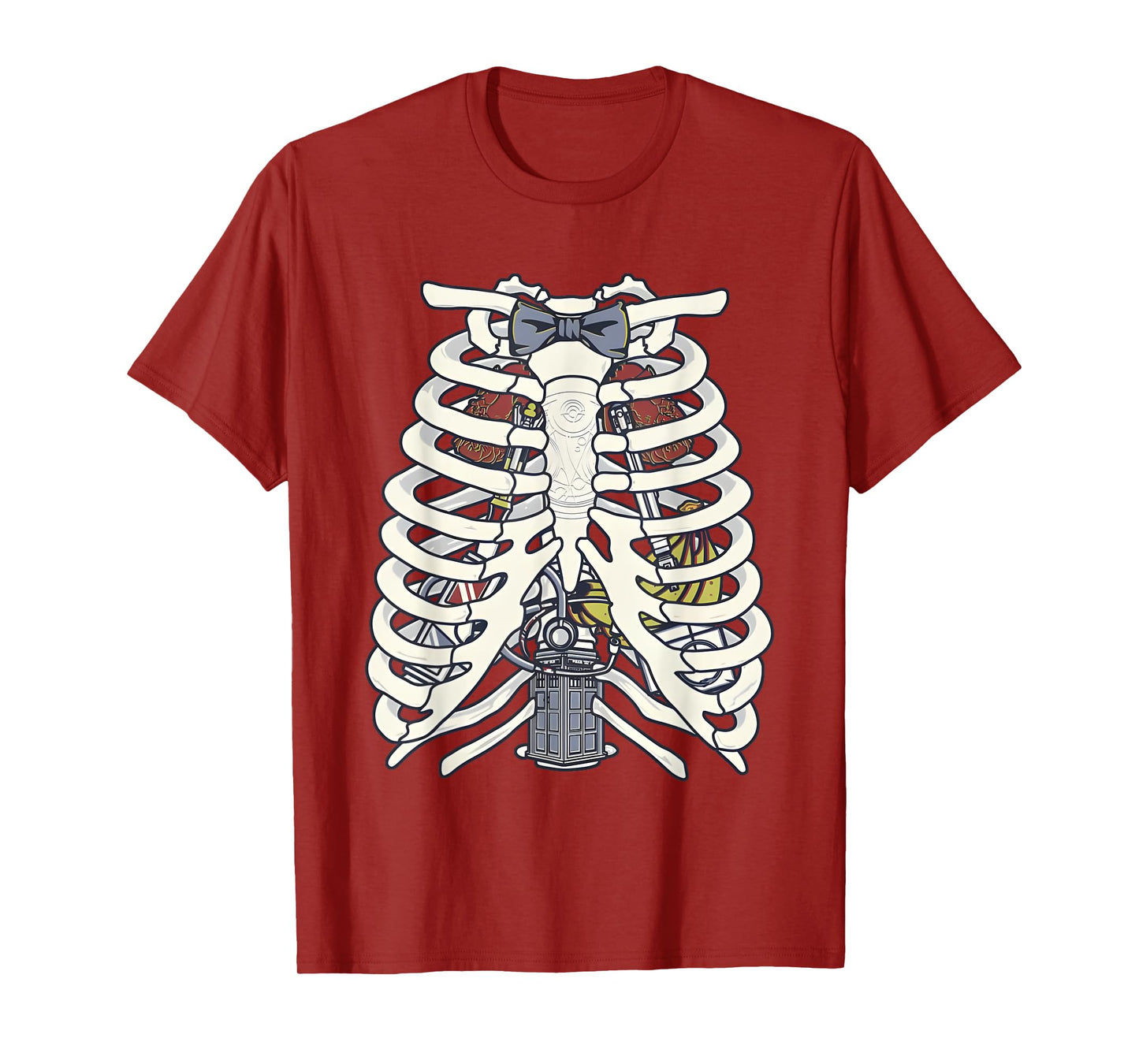Anatomy Of A Time Lord A Doctor Who Skeleton T-Shirt