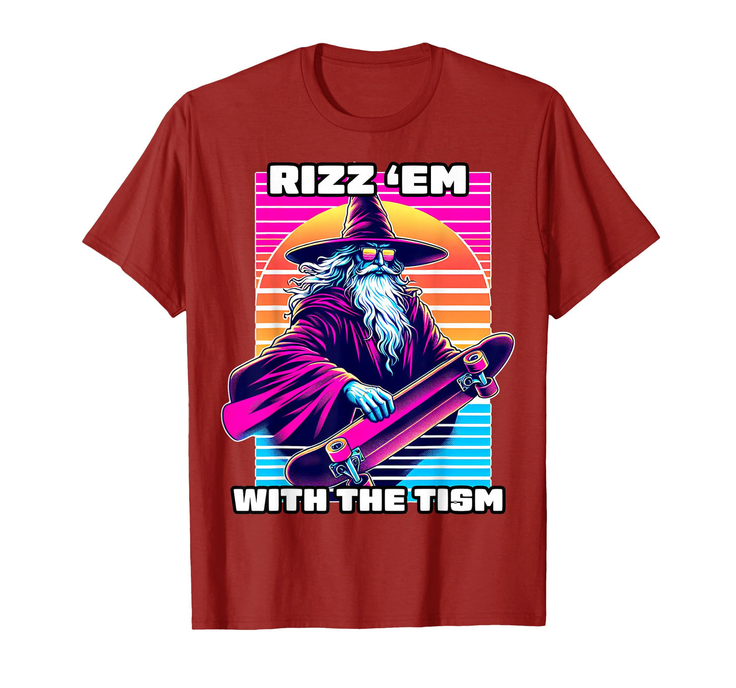 Rizz Em With The Tism Autism Awareness Funny Meme Boys Girls T-Shirt