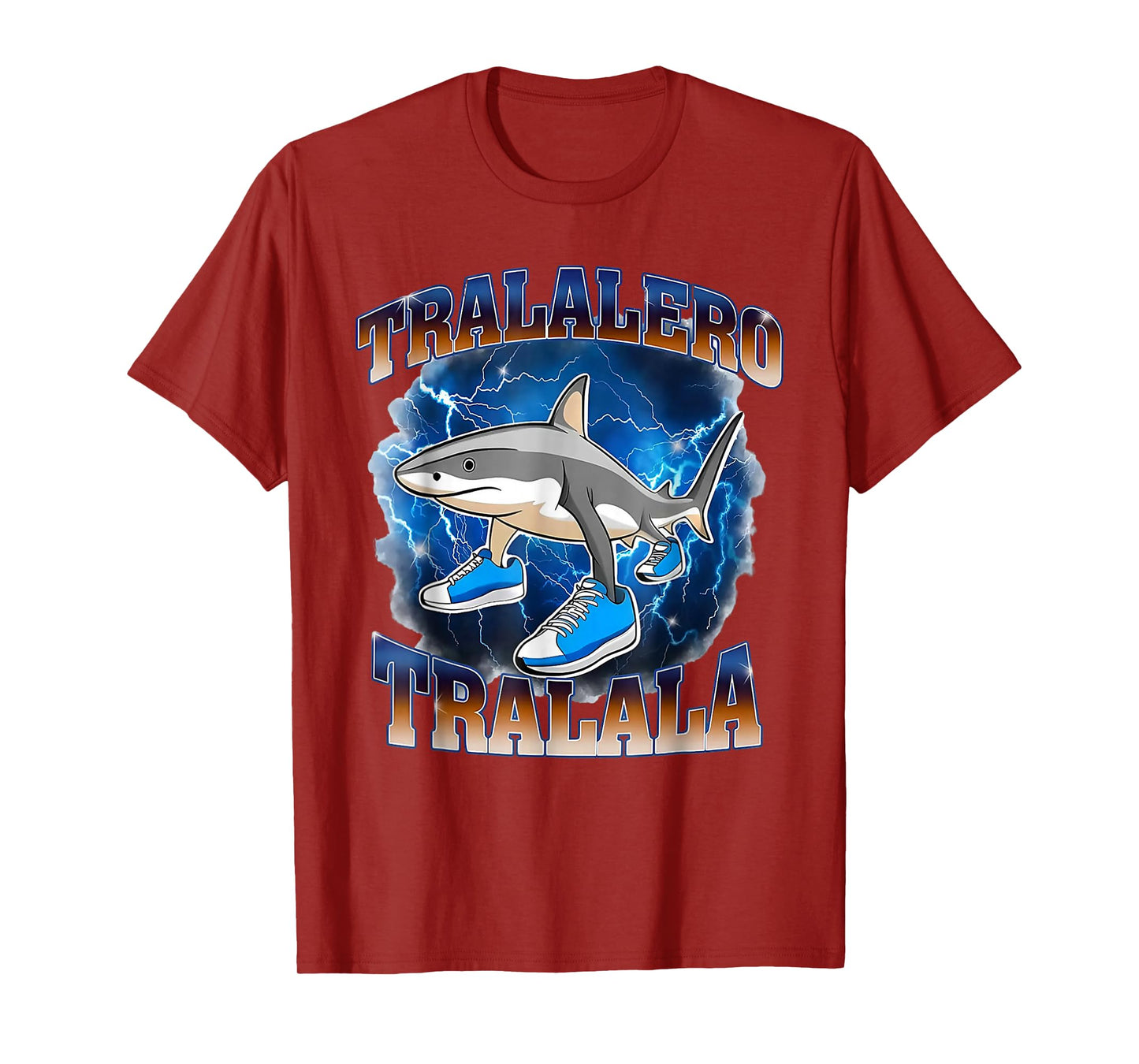 Tralalero Tralala Italian Brainrot Meme T-Shirt