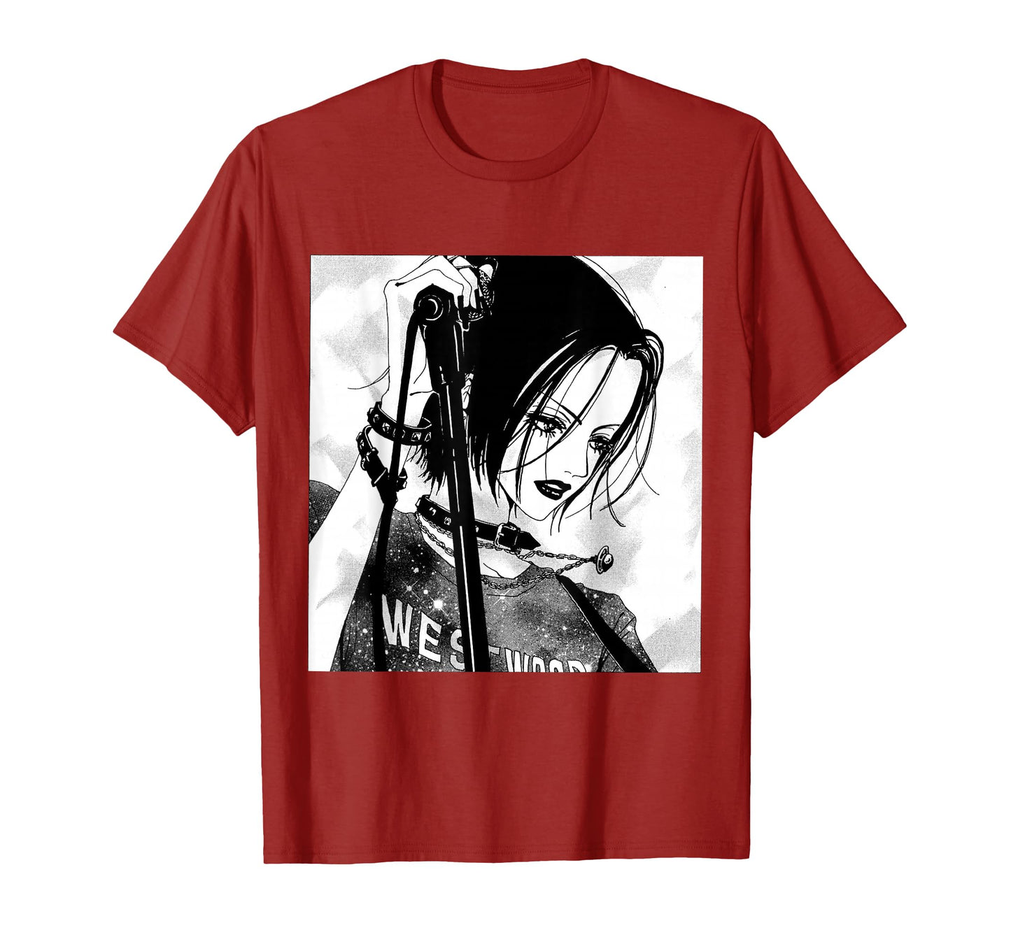 Anime Gothic Girl Aesthetic Soft Grunge Waifu Japanese Otaku T-Shirt