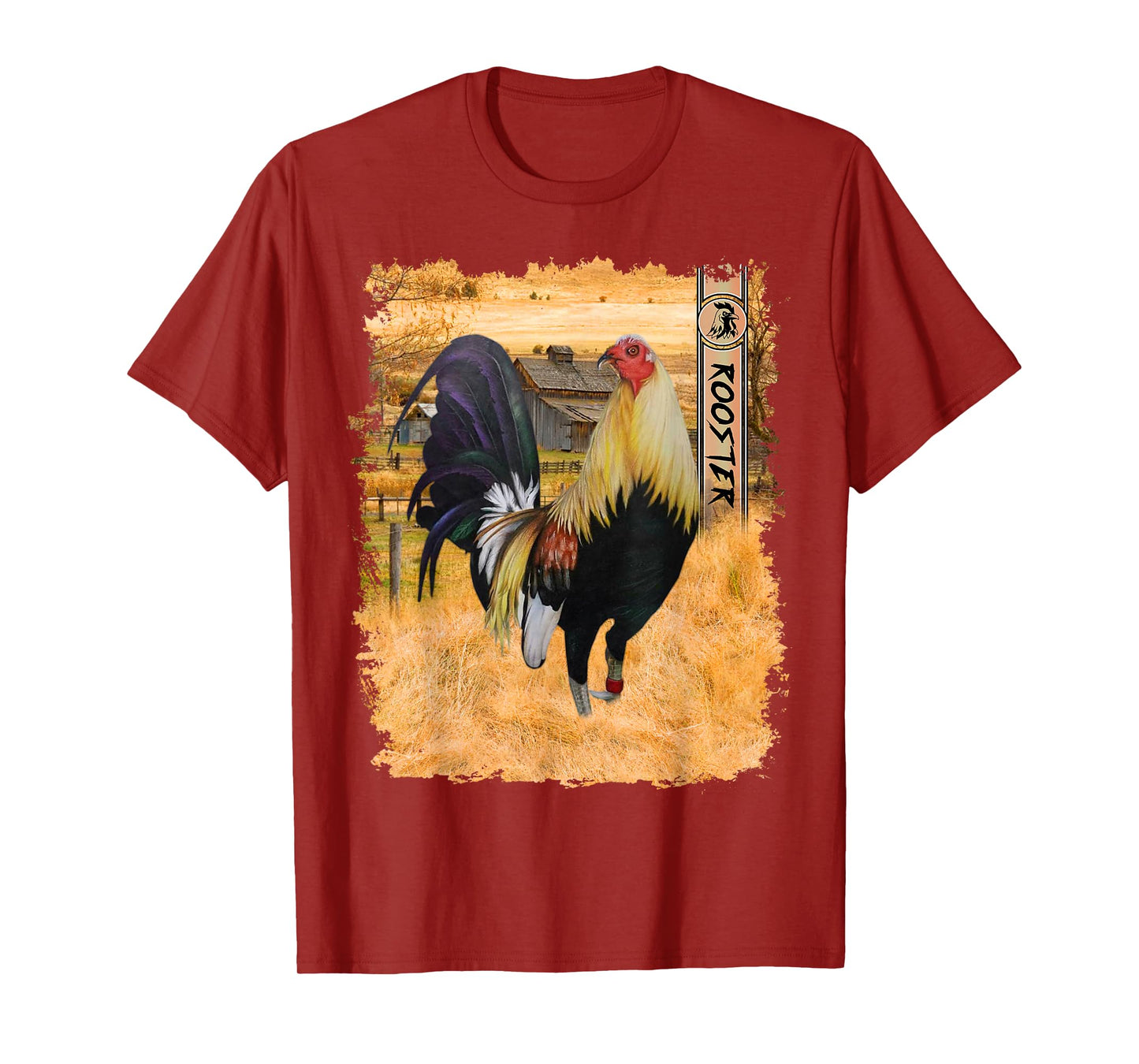 Vintage Rooster Cockfighting Soy Gallero T-Shirt