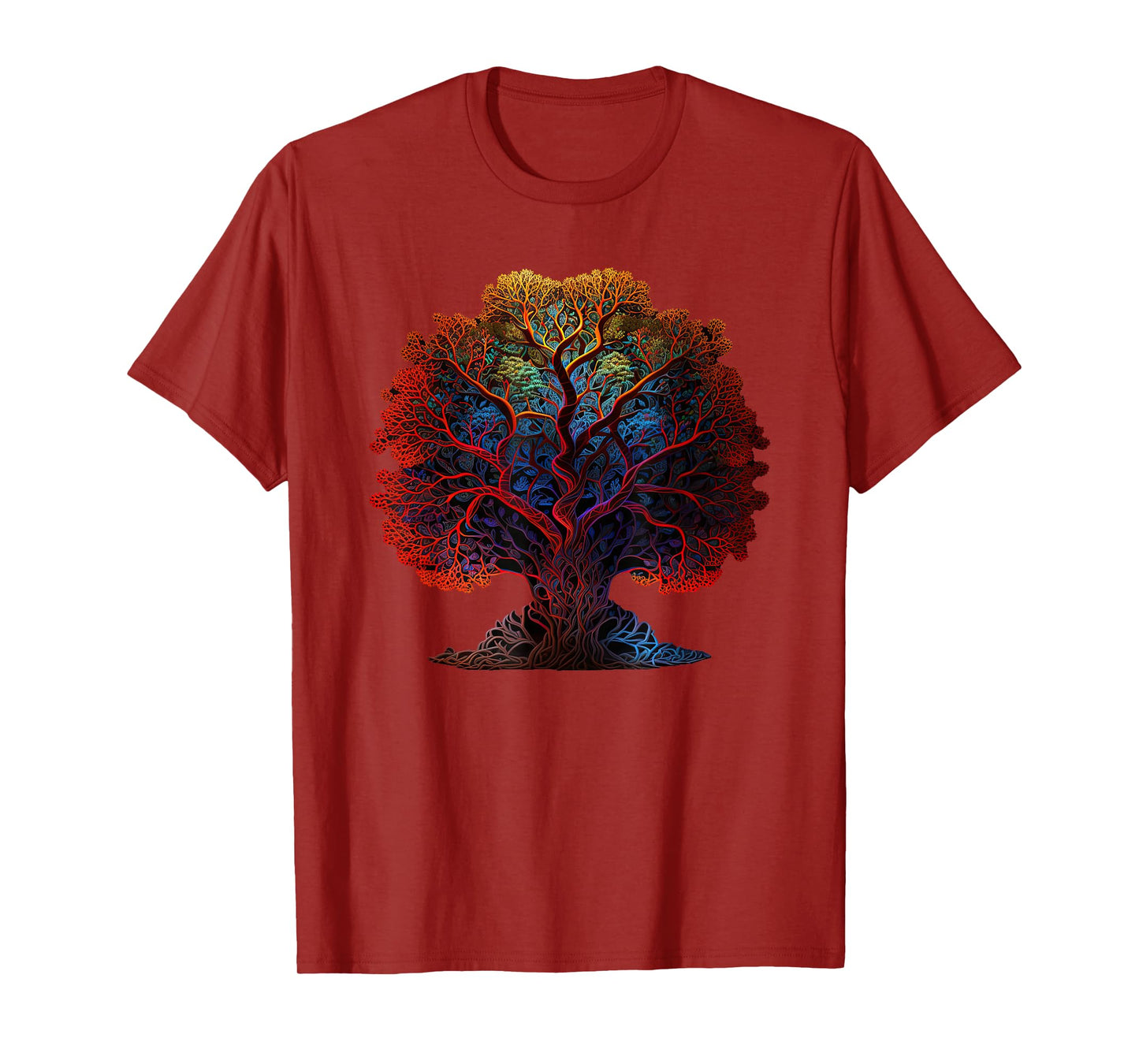 Tree Of Life Yoga Zen Namaste Meditation T-Shirt