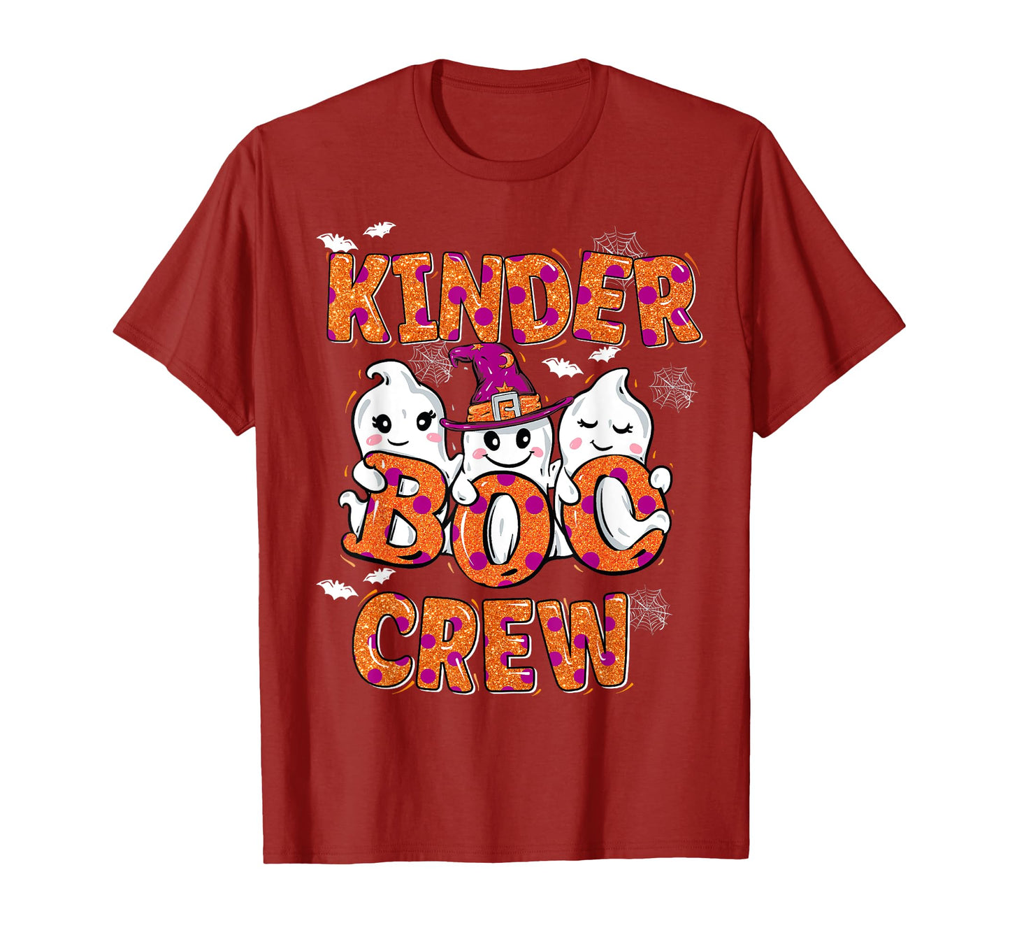 Retro Kinder boo crew Halloween Costume Kindergarten kids T-Shirt