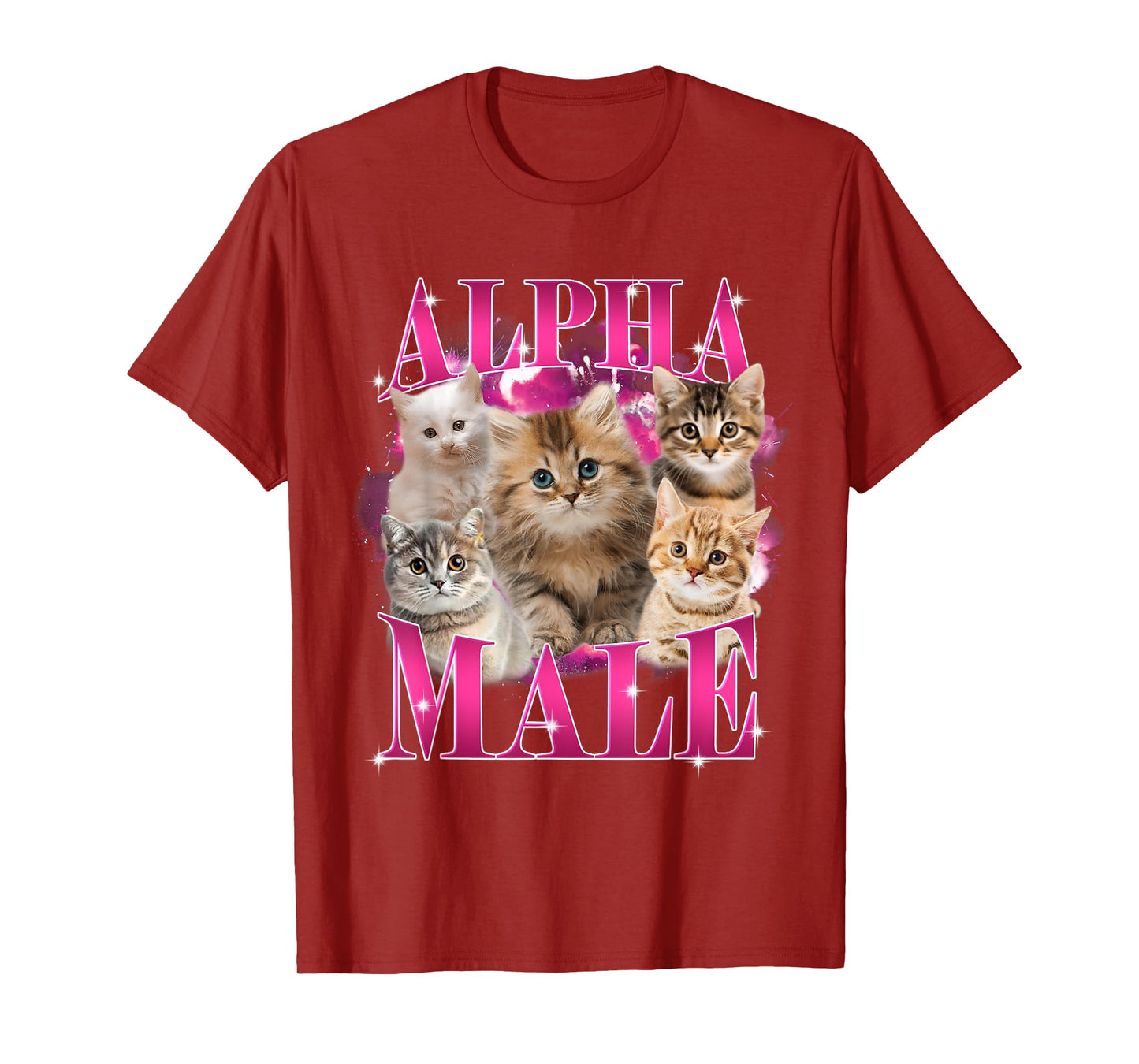 Funny Alpha Male Cat Shirt, Hilarious Cat Meme Cat Lovers T-Shirt