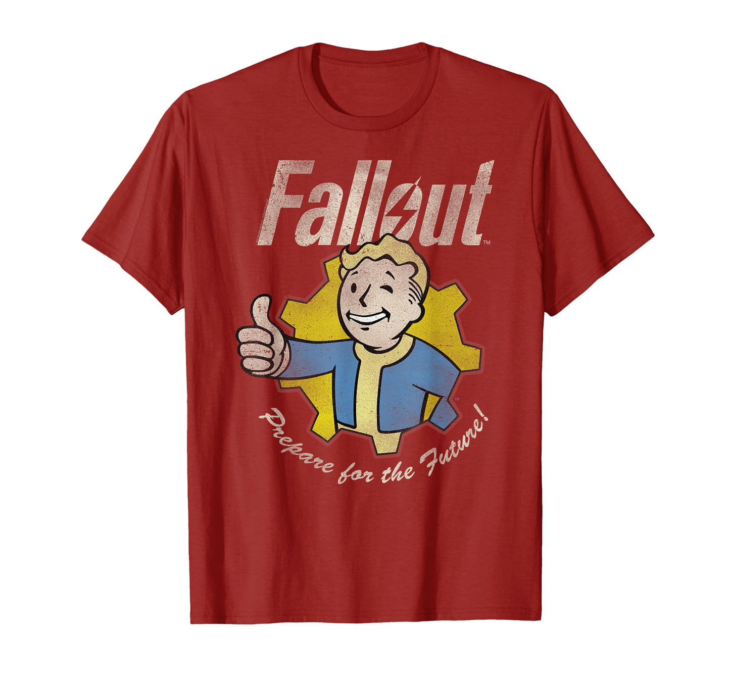 Fallout Video Game Prepare for the Future Vault Boy T-Shirt