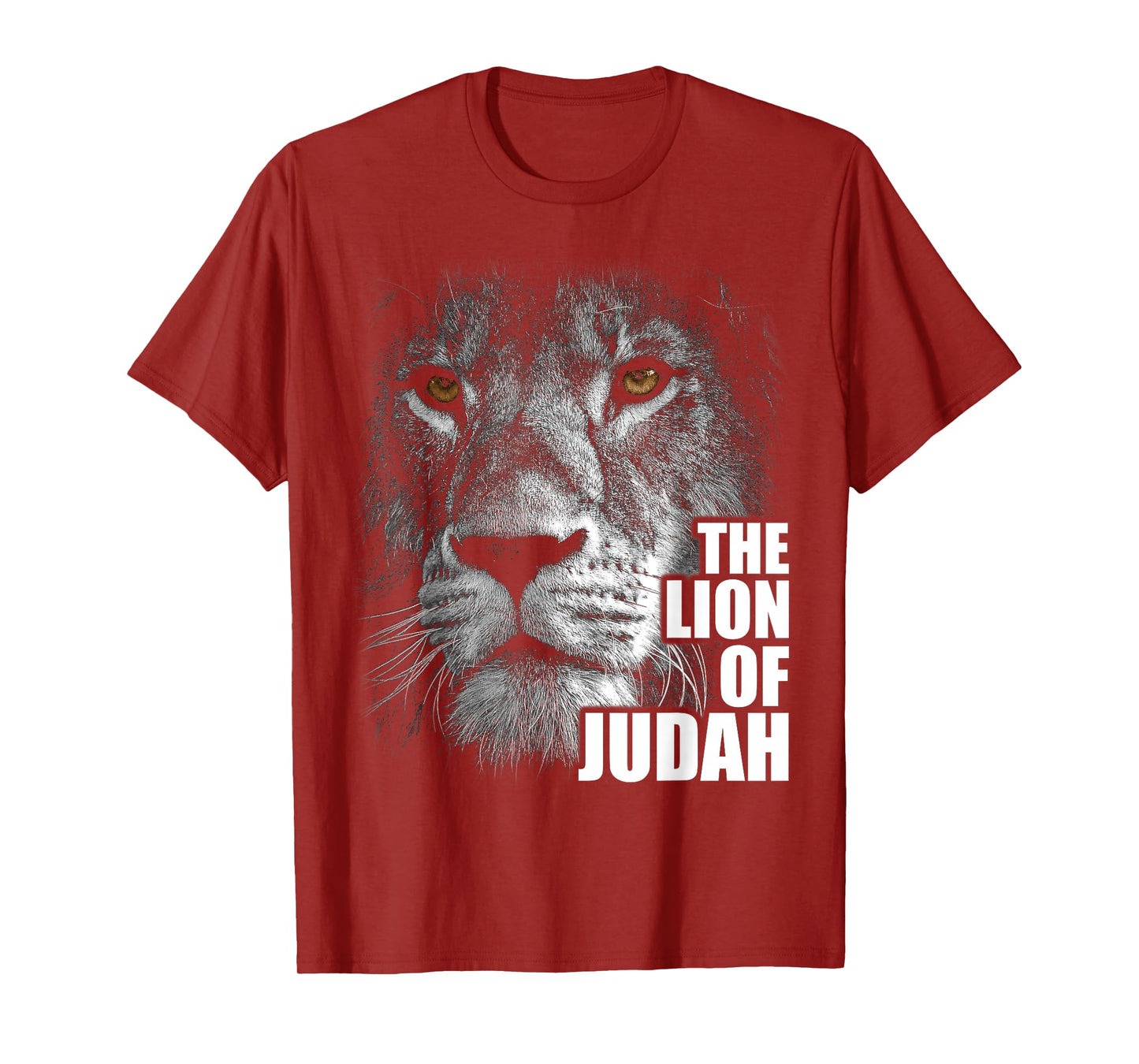 Lion of Judah Jesus Christian Faith Over Fear T-Shirt