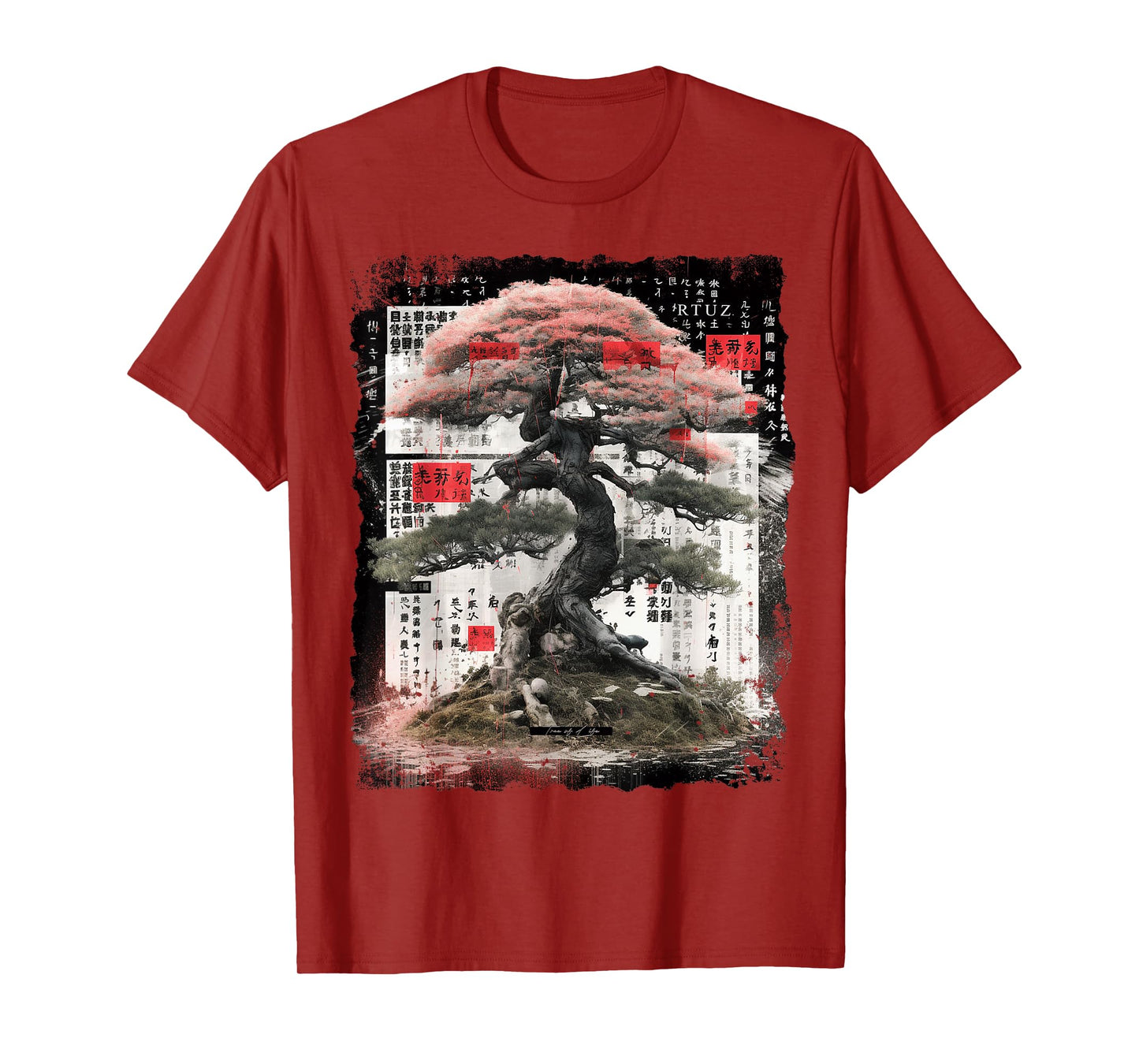 Hip Hop Y2K Vintage Hipster Edgy Urban Streetwear Bonsai T-Shirt