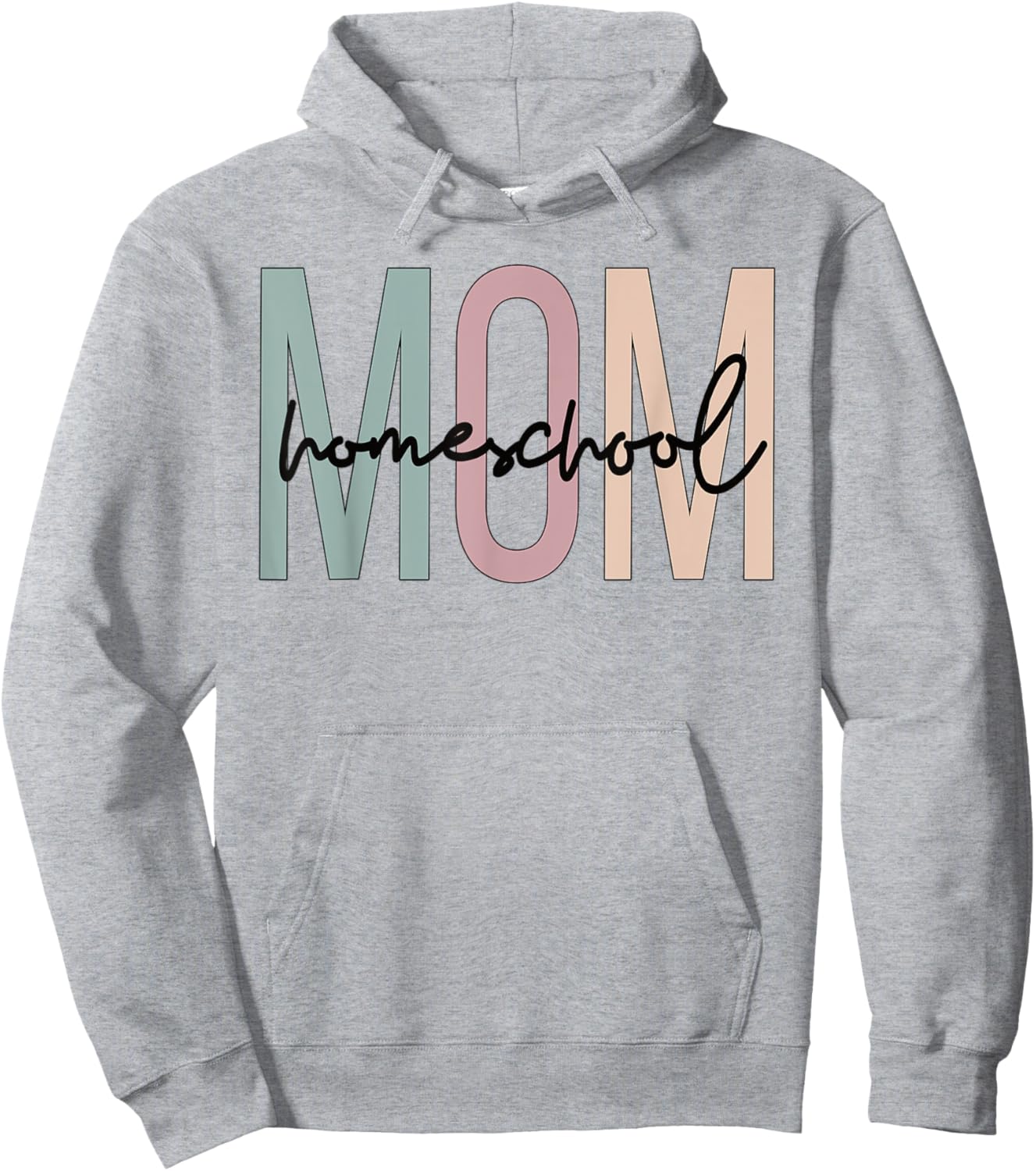 Homeschool Mom Boho Homeschooling Mom Hoodie - Hoodie | Ash