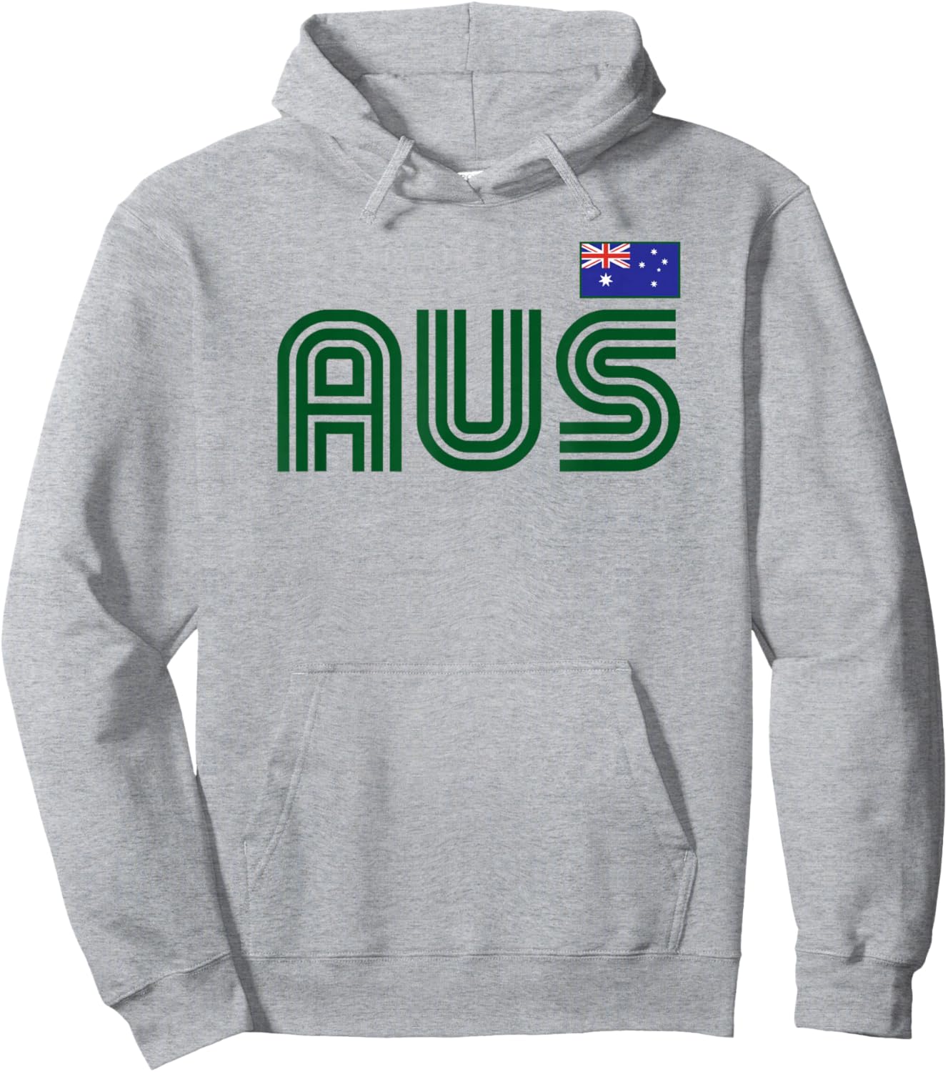 Australia Flag Retro International Country Australian Pride Hoodie - Hoodie | Ash