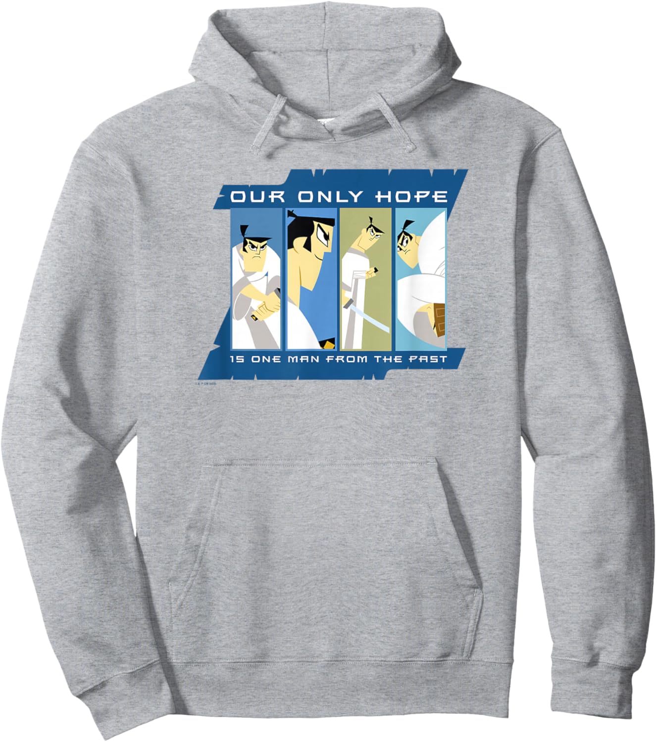 Samurai Jack Our Only Hope Is One Man From The Past Hoodie - Hoodie | Ash