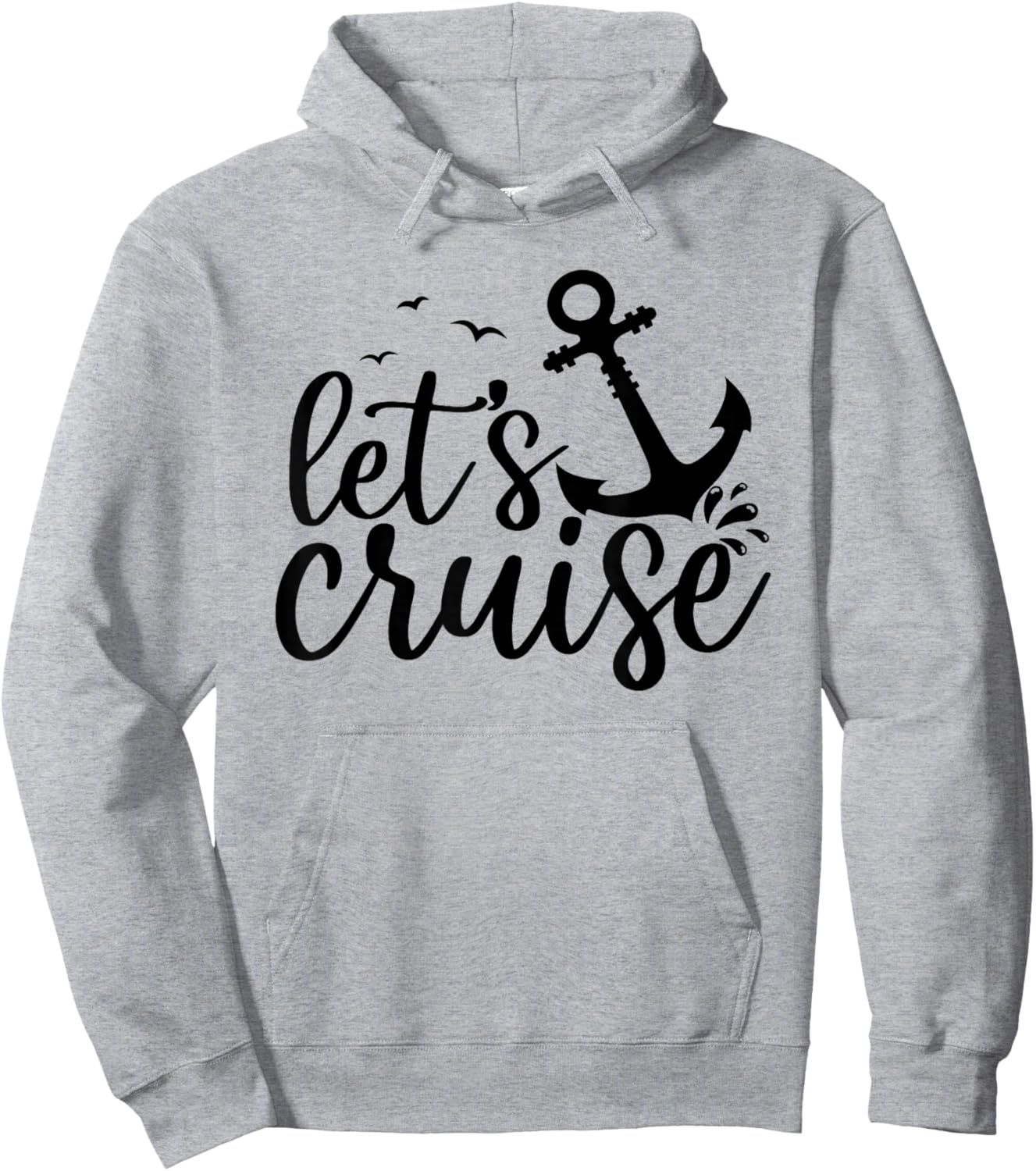 Let's Cruise Men Women Kids Vacation Family Matching Cruise Hoodie - Hoodie | Ash