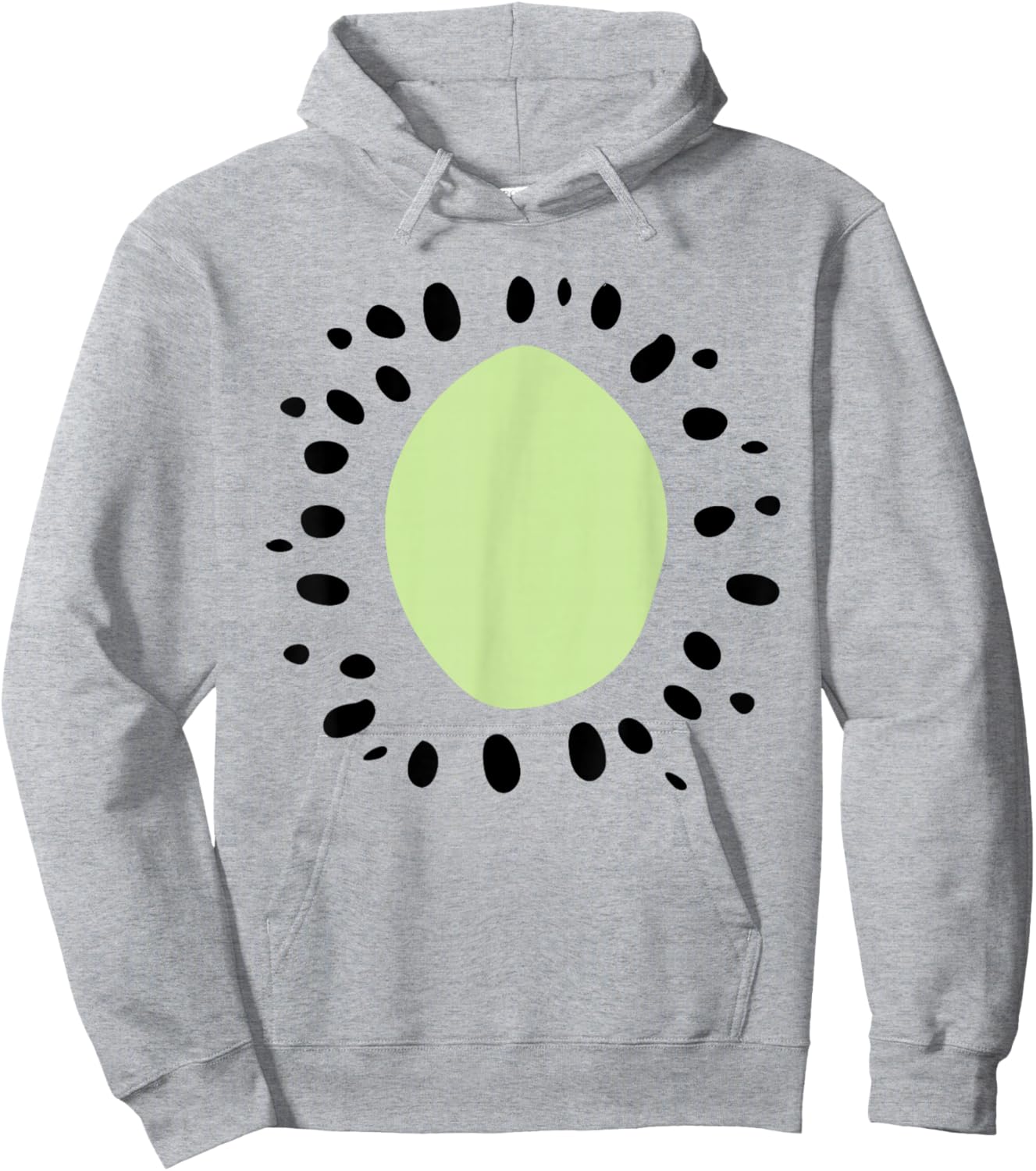 Kiwi Halloween Costume Cute Easy Fruit DIY Halloween Hoodie - Hoodie | Ash