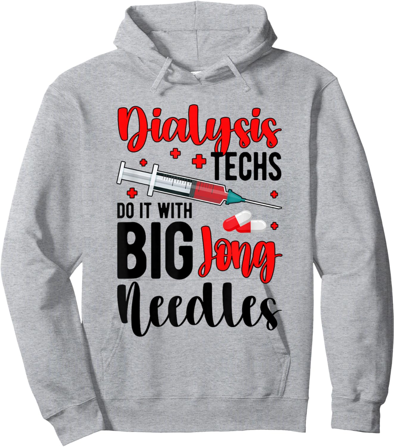 Dialysis Tech Funny Dialysis Technician Week Hoodie - Hoodie | Ash