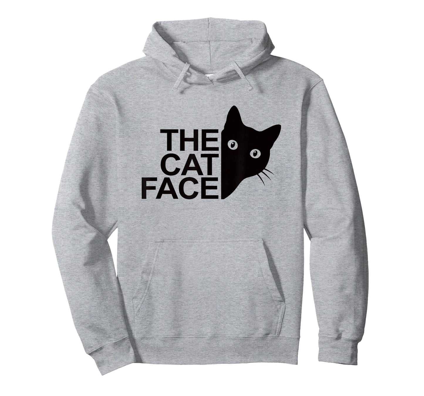 The Cat Face Funny Design Women Men Girl Boy Cute Kitty T-Shirt