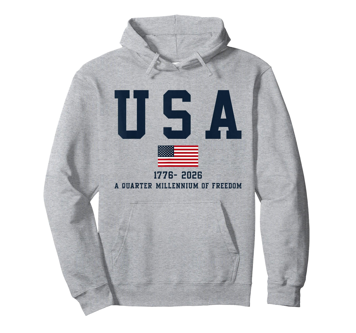 A Quarter Millennium of Freedom USA Flag 2026 Anniversary T-Shirt