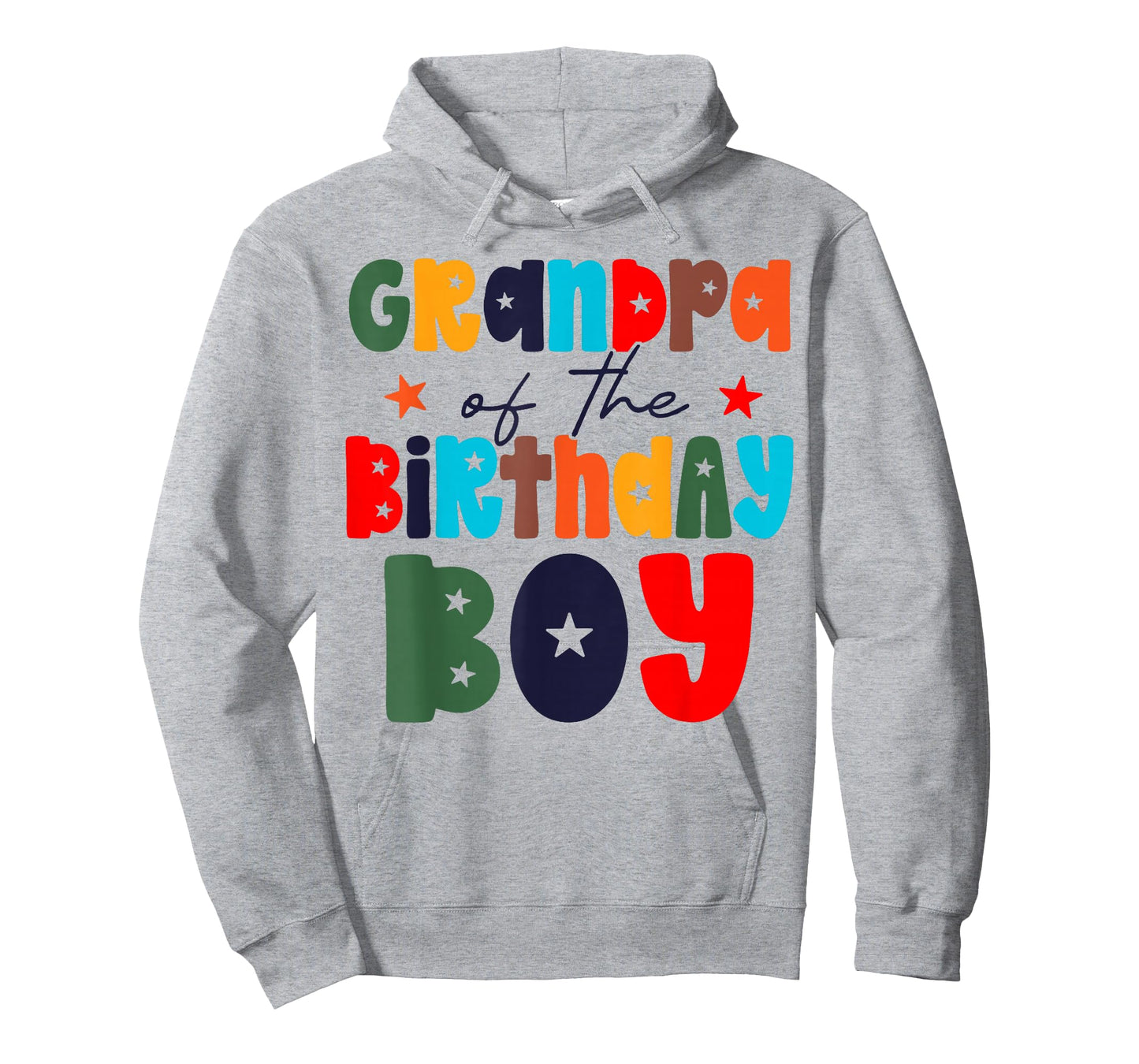 Grandpa of The Birthday Boy Matching Family Birthday Party T-Shirt
