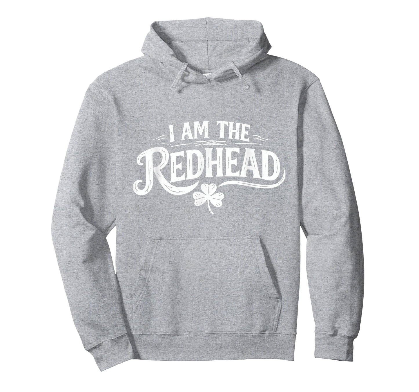 Funny St Patricks Day Shamrock I'm The Redhead Irish Girl T-Shirt