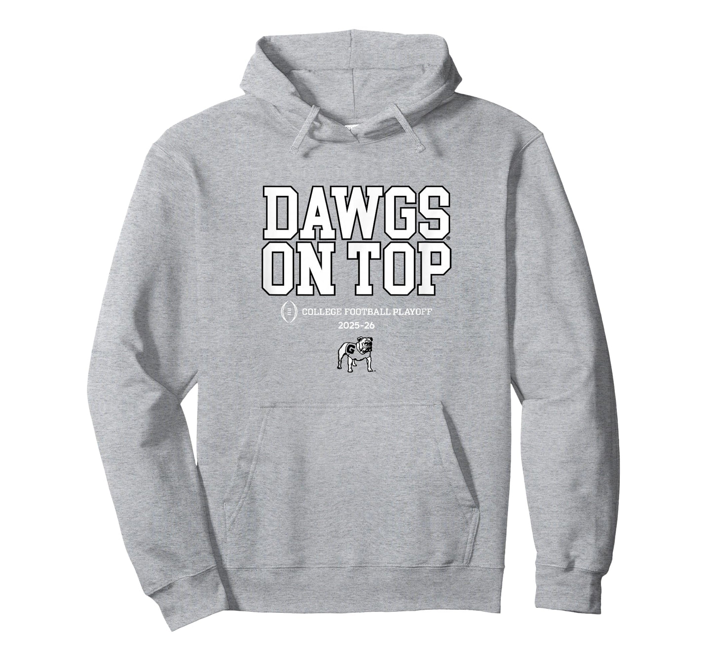 Georgia Bulldogs College Football Playoff Text Slogan 2025 T-Shirt