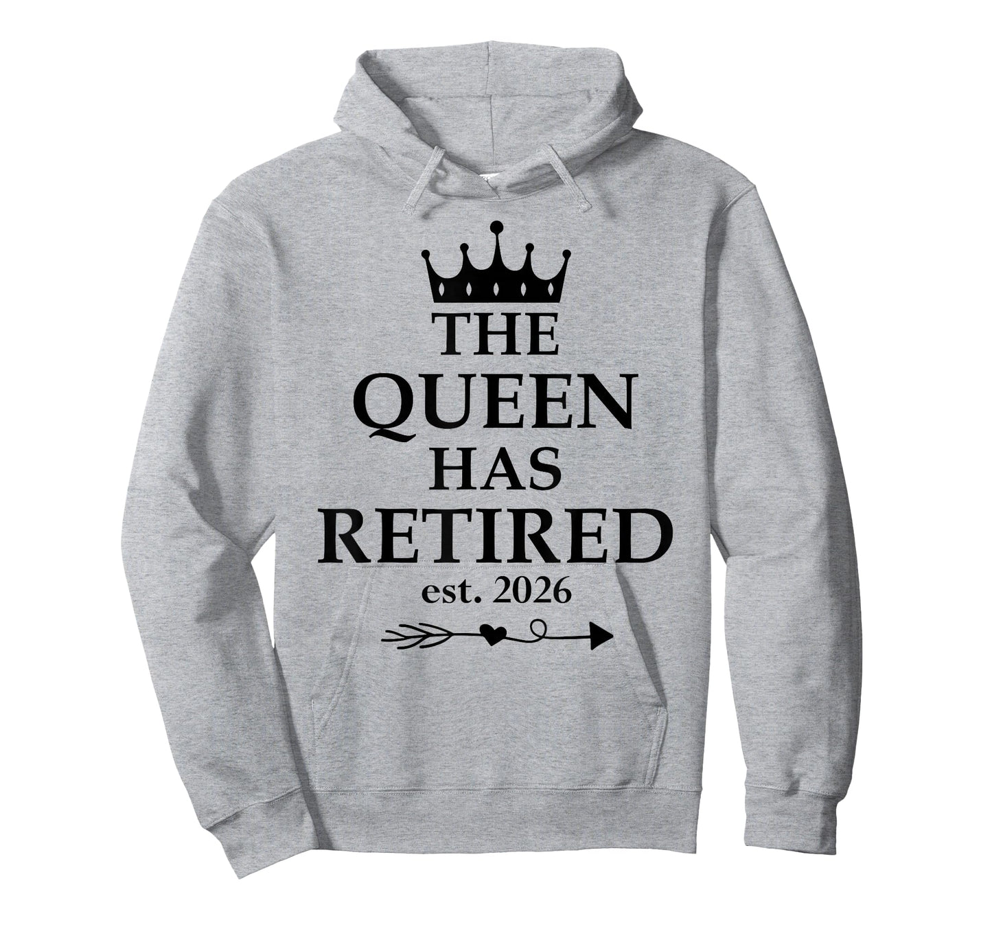 The Queen Has Retired Sign,Retired Est 2026 Retirement Women T-Shirt