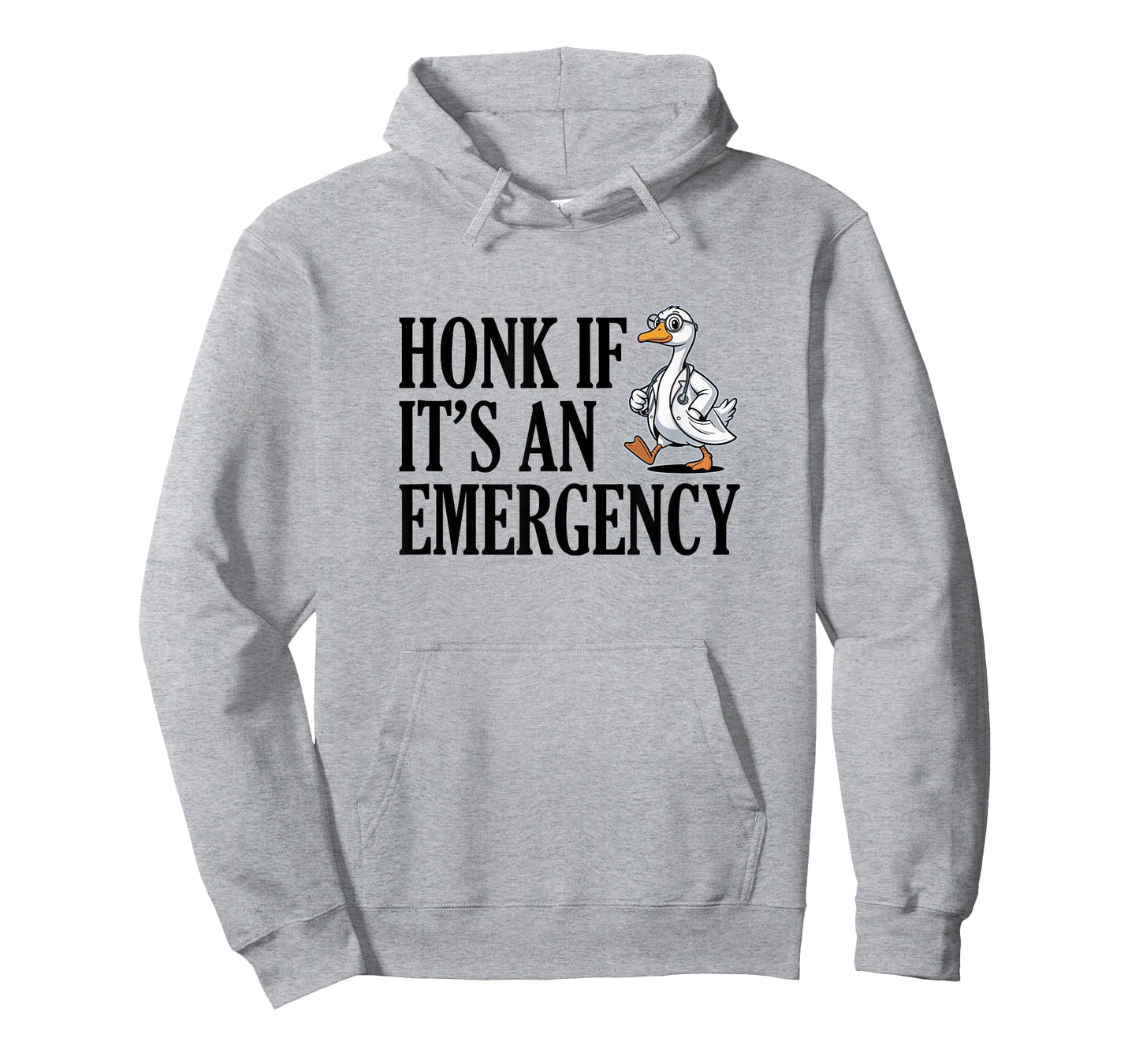 Honk If It's an Emergency Registered Nurse ER Goose T-Shirt