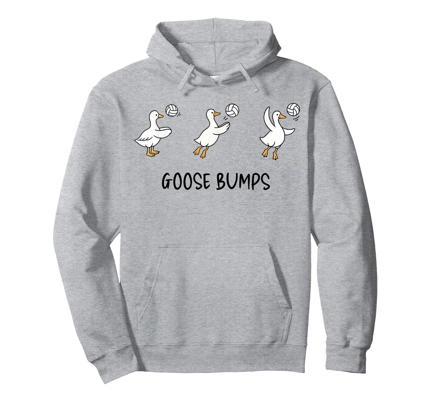 Goose Bumps Funny Volleyball Goose Sports Humor T-Shirt