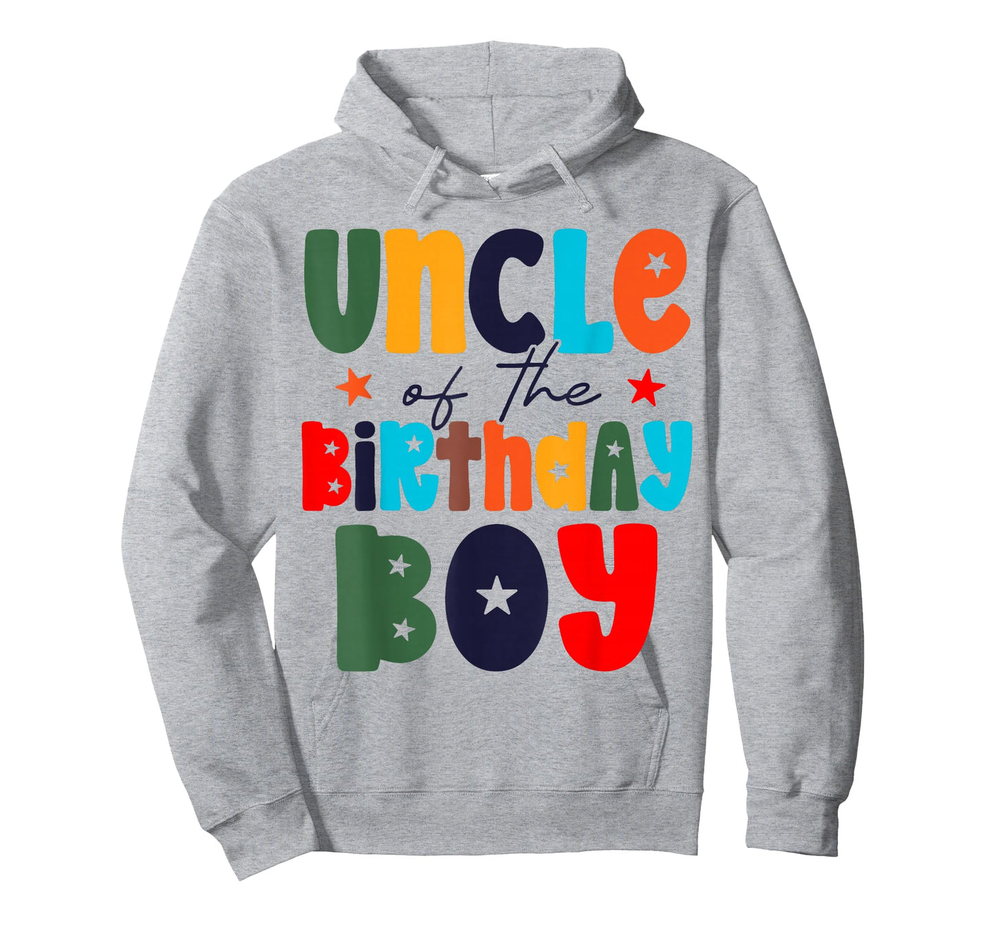 Uncle of The Birthday Boy Matching Family Birthday Party T-Shirt