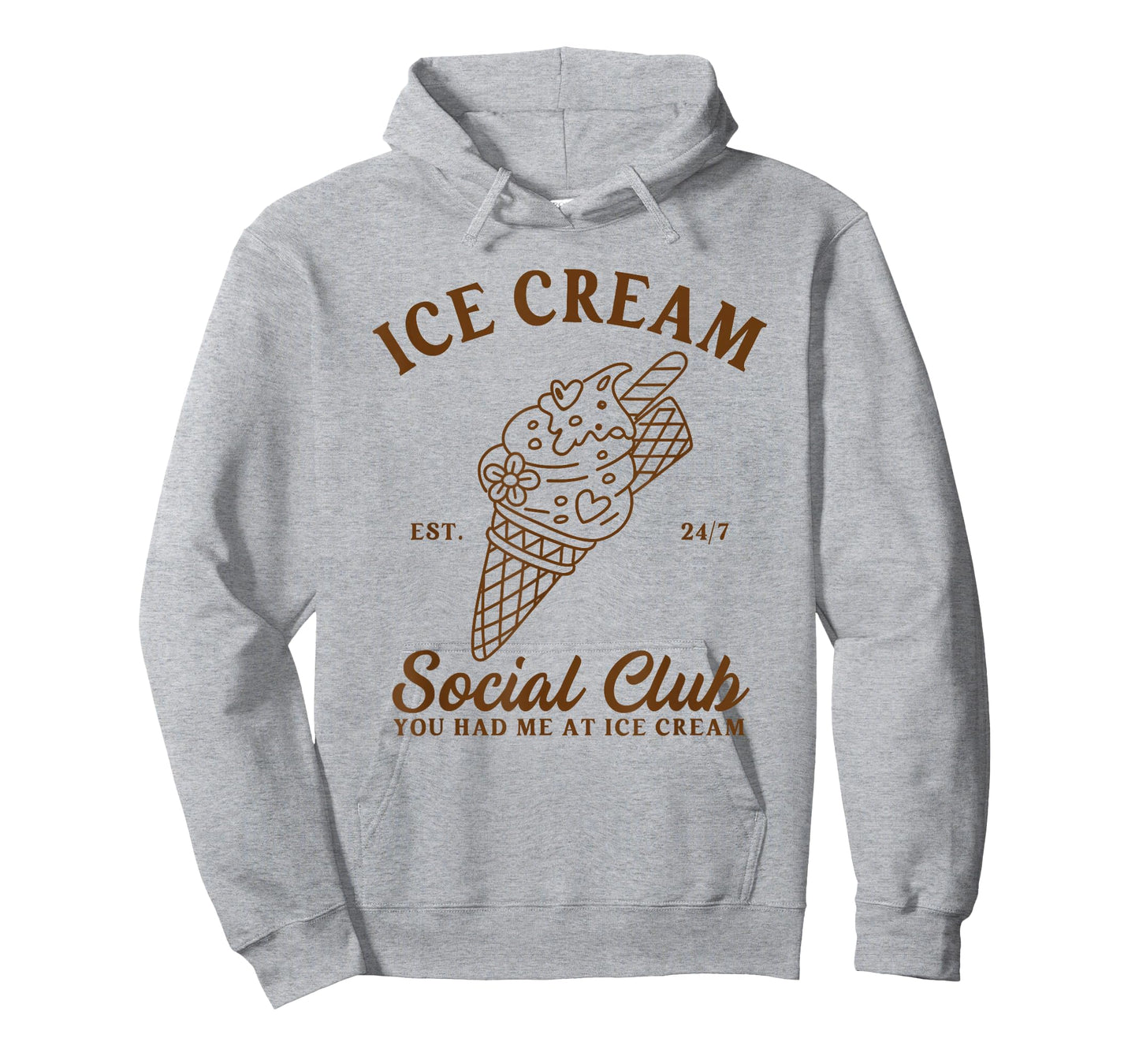 Ice Cream Lover Dessert Ice Cream Social Club Summer Gelato T-Shirt