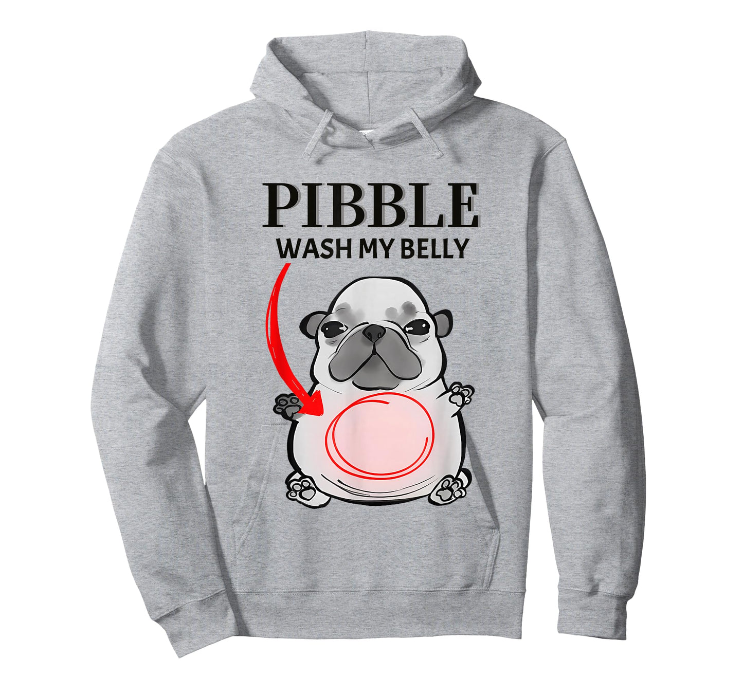 I Am Pibble Wash My Belly T-Shirt