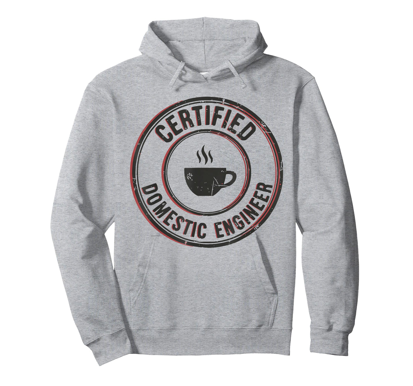 Certified Domestic Engineer Funny Stay at Home Dad Mom T-Shirt