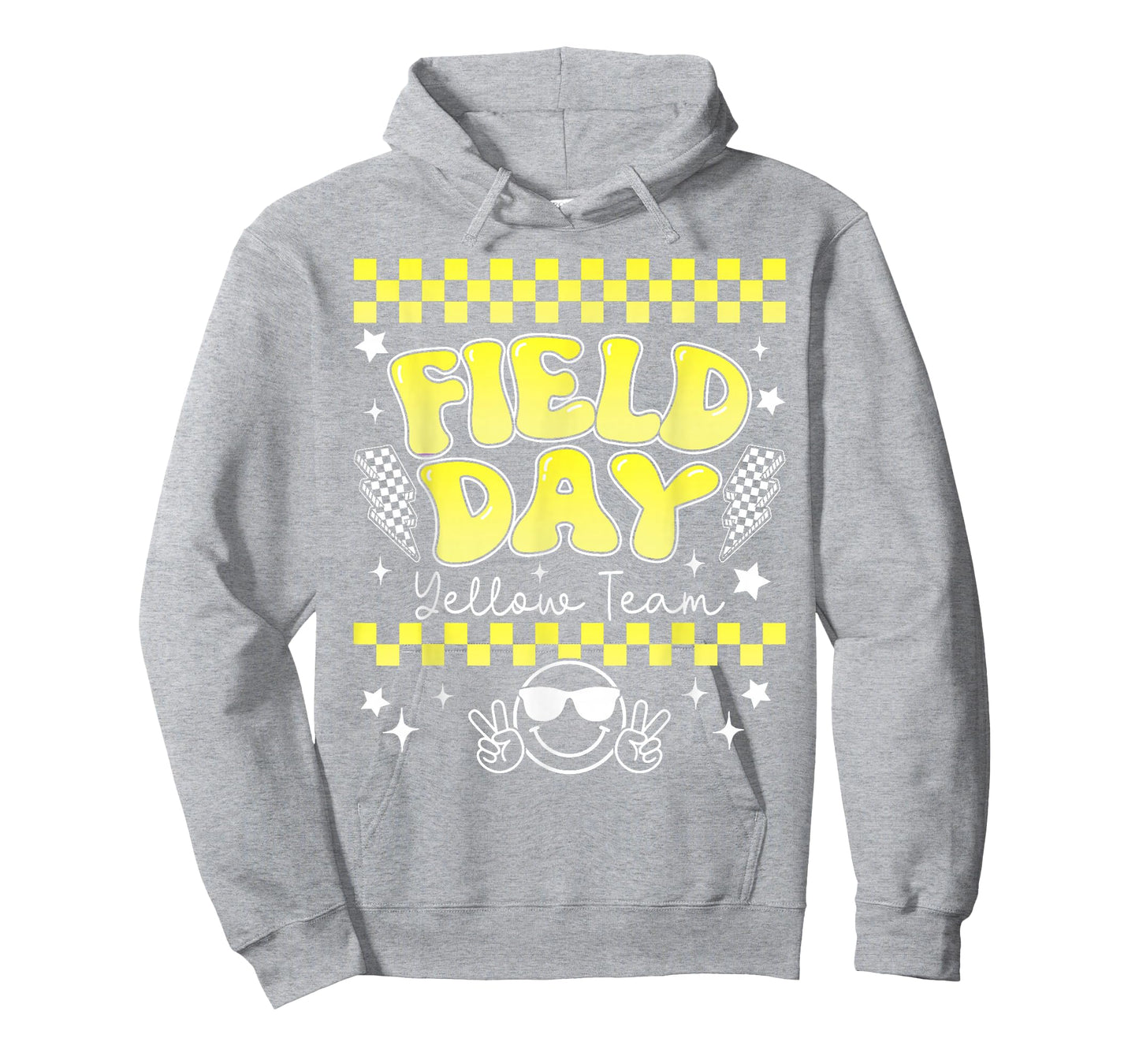 Color Game Competition Field Day Yellow Team Men Women Kid T-Shirt