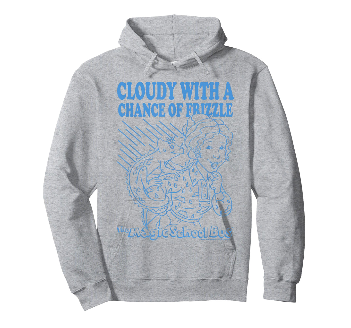 The Magic School Bus Cloudy with a Chance of Frizzle Cartoon T-Shirt