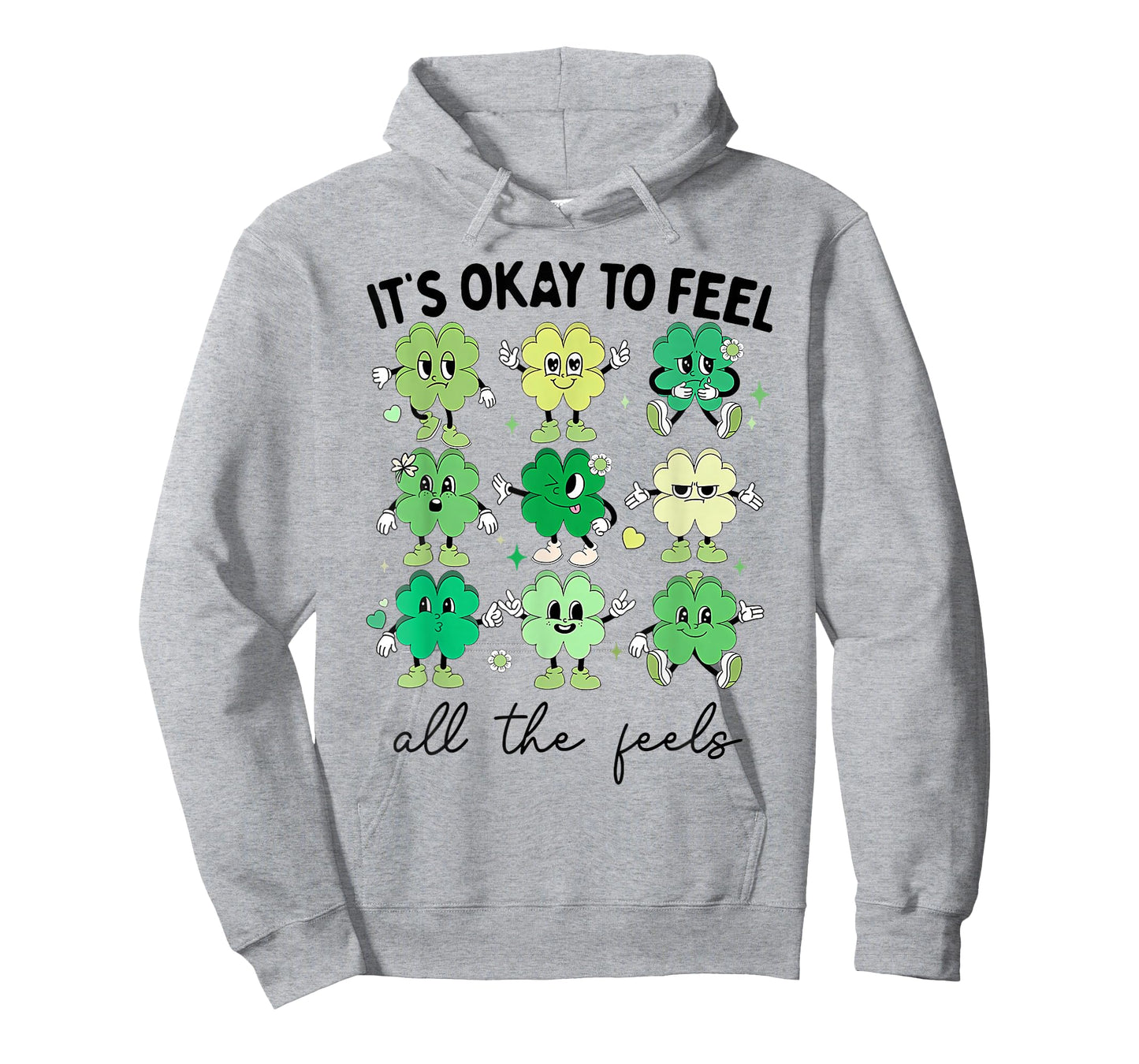 It's Okay to Feel All The Feels Sped Teacher St Patricks Day T-Shirt
