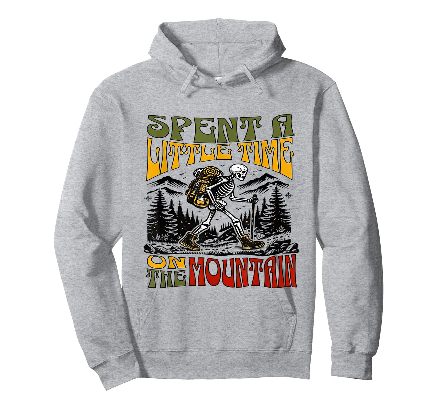 Skeleton Spent A Little Time On The Mountain T-Shirt