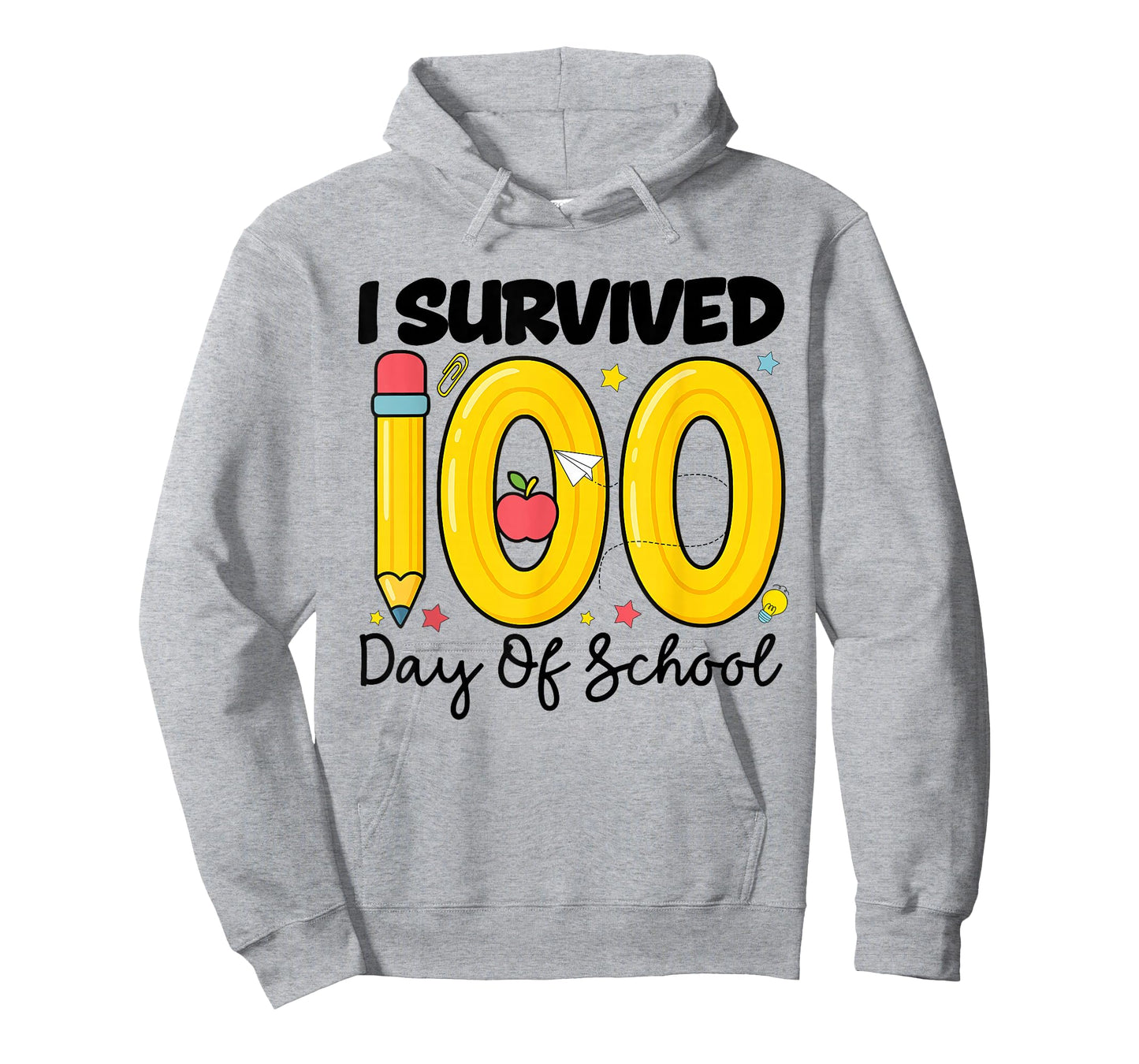 I Survived 100th Days of School Students Teachers 100 Days T-Shirt