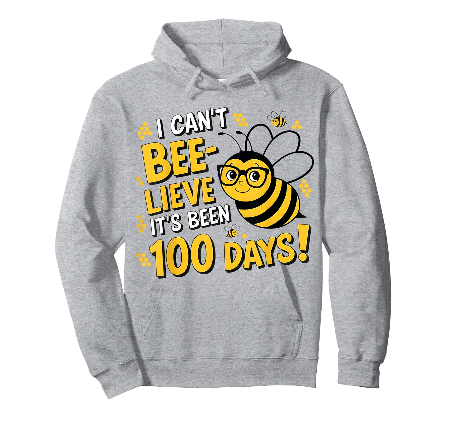 I Can't Believe It's Been 100 Days of School Bee 100th Kids T-Shirt