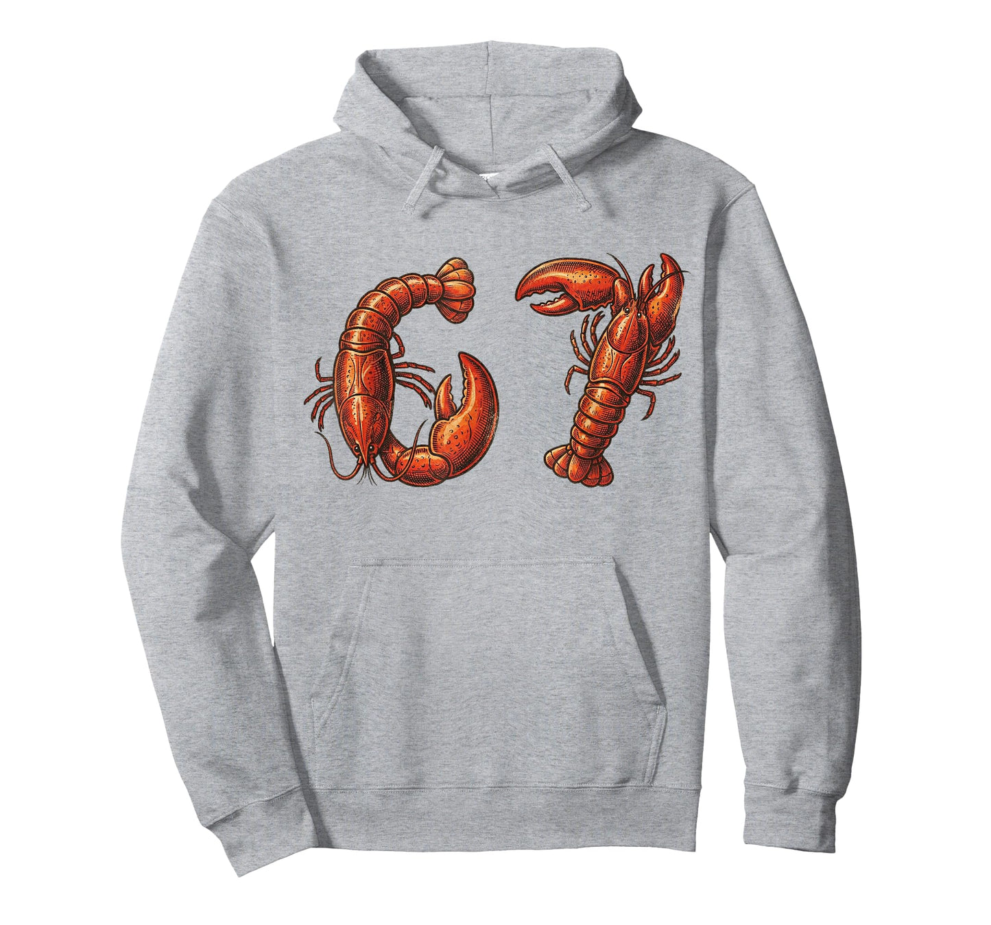 67 Crawfish 6 7 for Kids Cute Lobster Claws Cajun Food Boys T-Shirt
