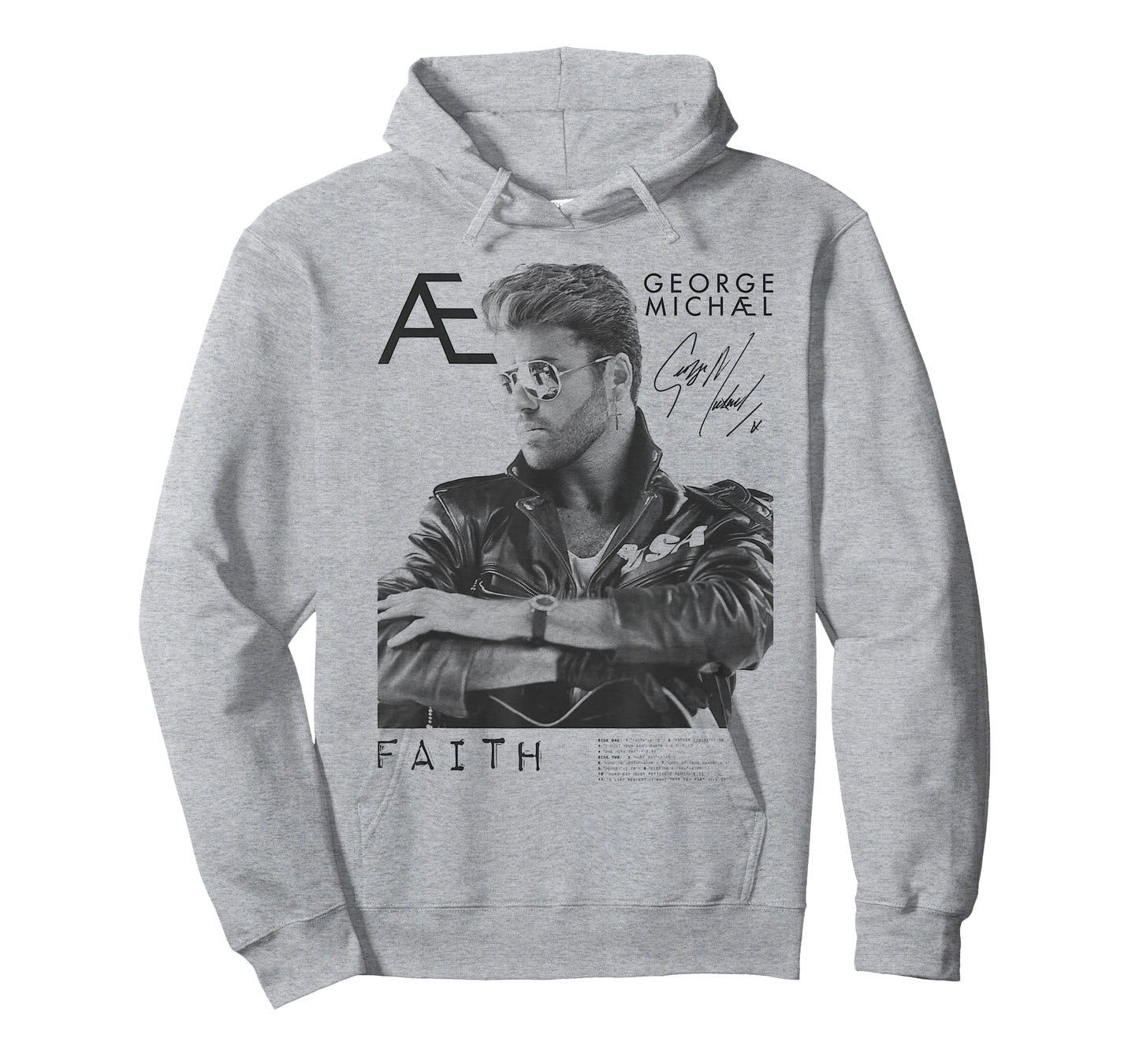 George Michael Signature Faith Graphic T-Shirt