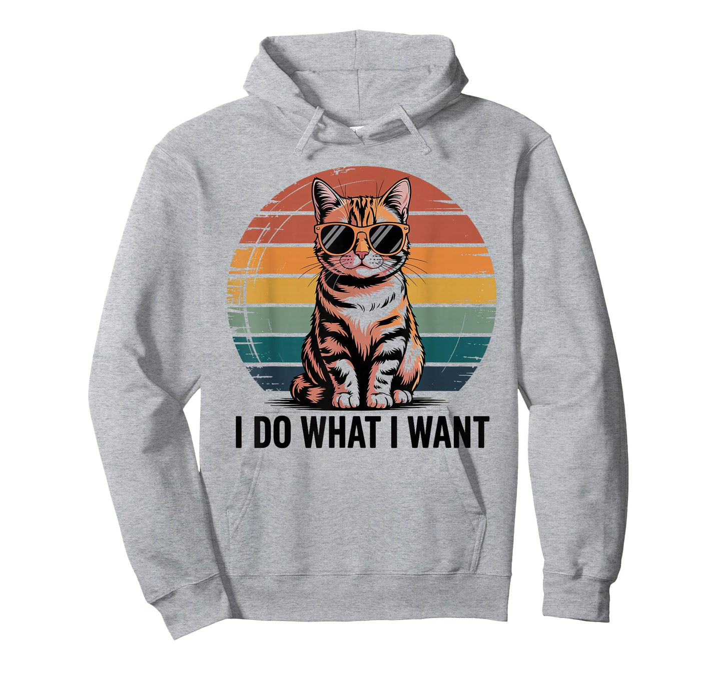 Tabby Cat Do What I Want Funny Cat T-Shirt