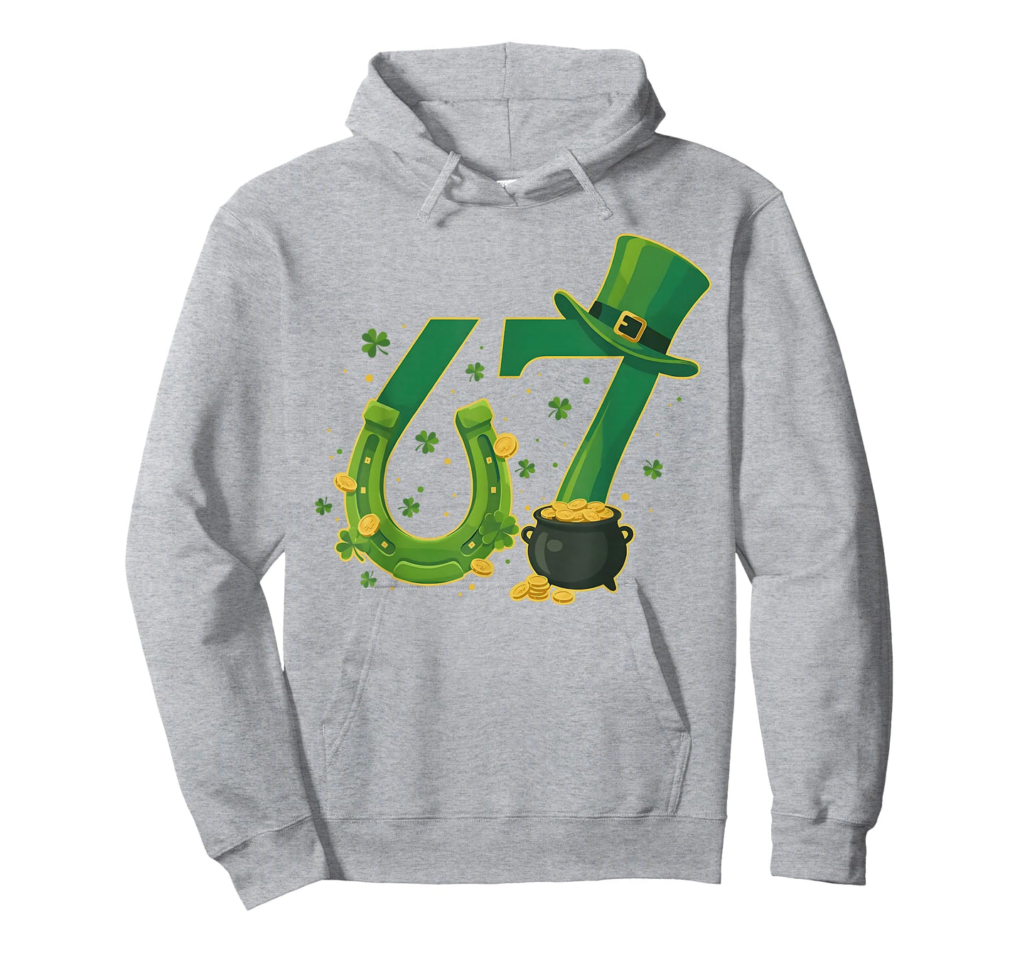 Six Seven 67 6 7 St Patricks Day Funny Saint Paddy's Day 67 T-Shirt