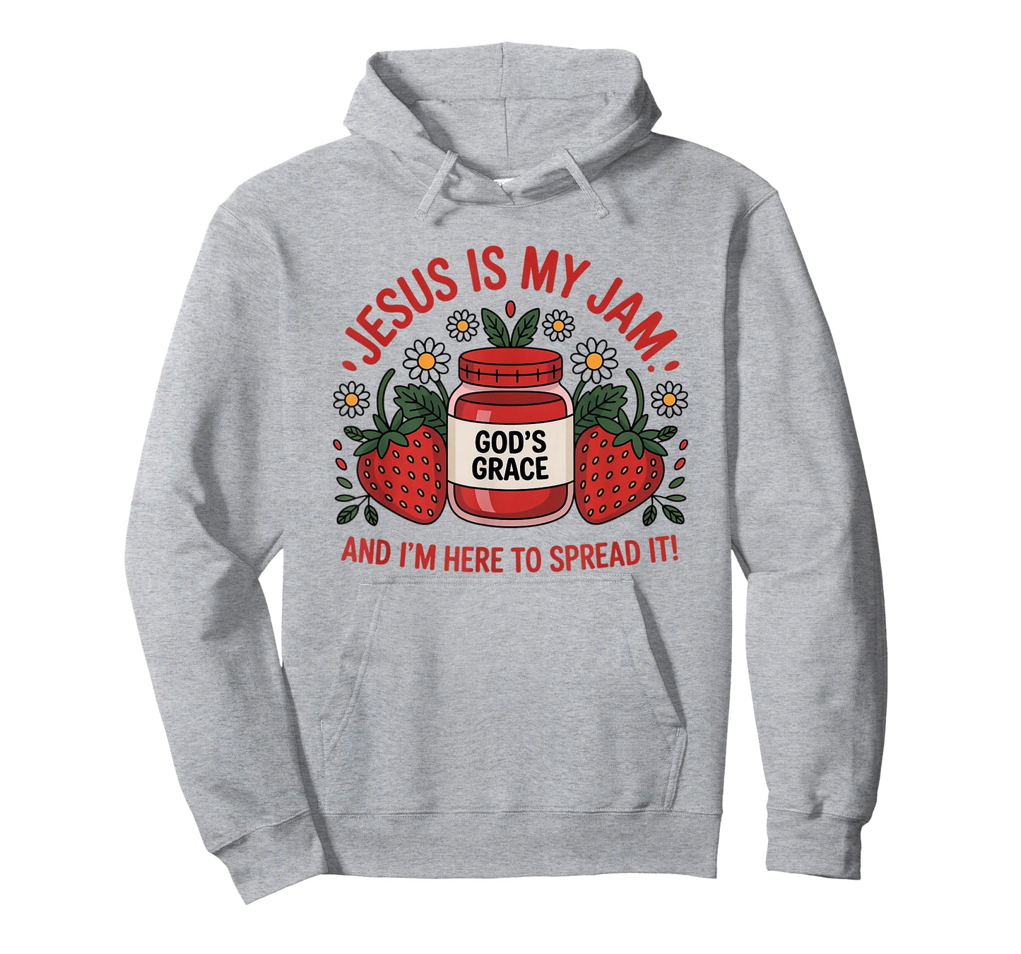 Jesus is My Jam God's Grace Christian Faith Religious Humor T-Shirt