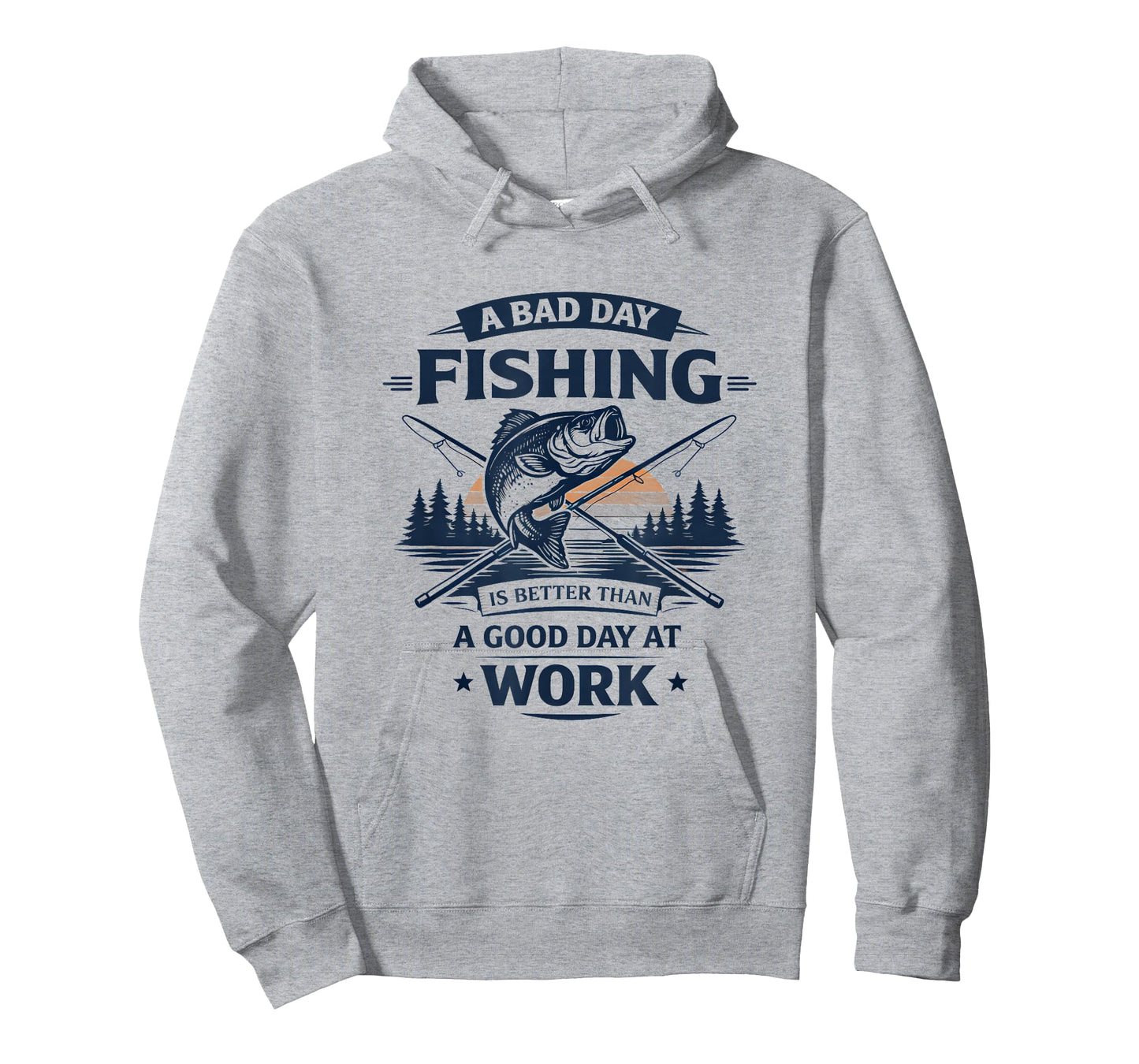 A Bad Day Fishing is Better Than A Good Day at Work T-Shirt