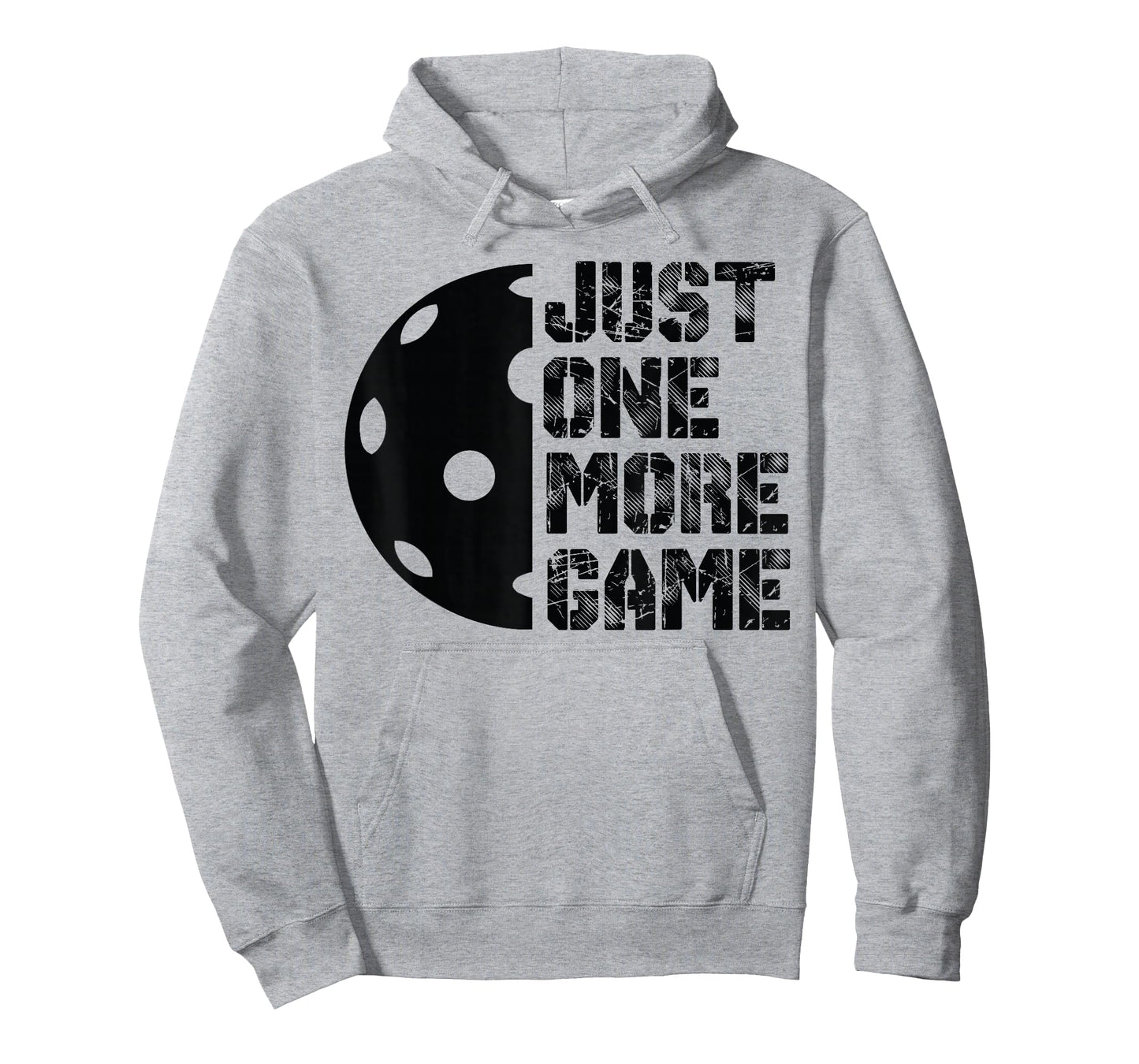 Cool Pickleball just one More Game Funny Meme Humor T-Shirt